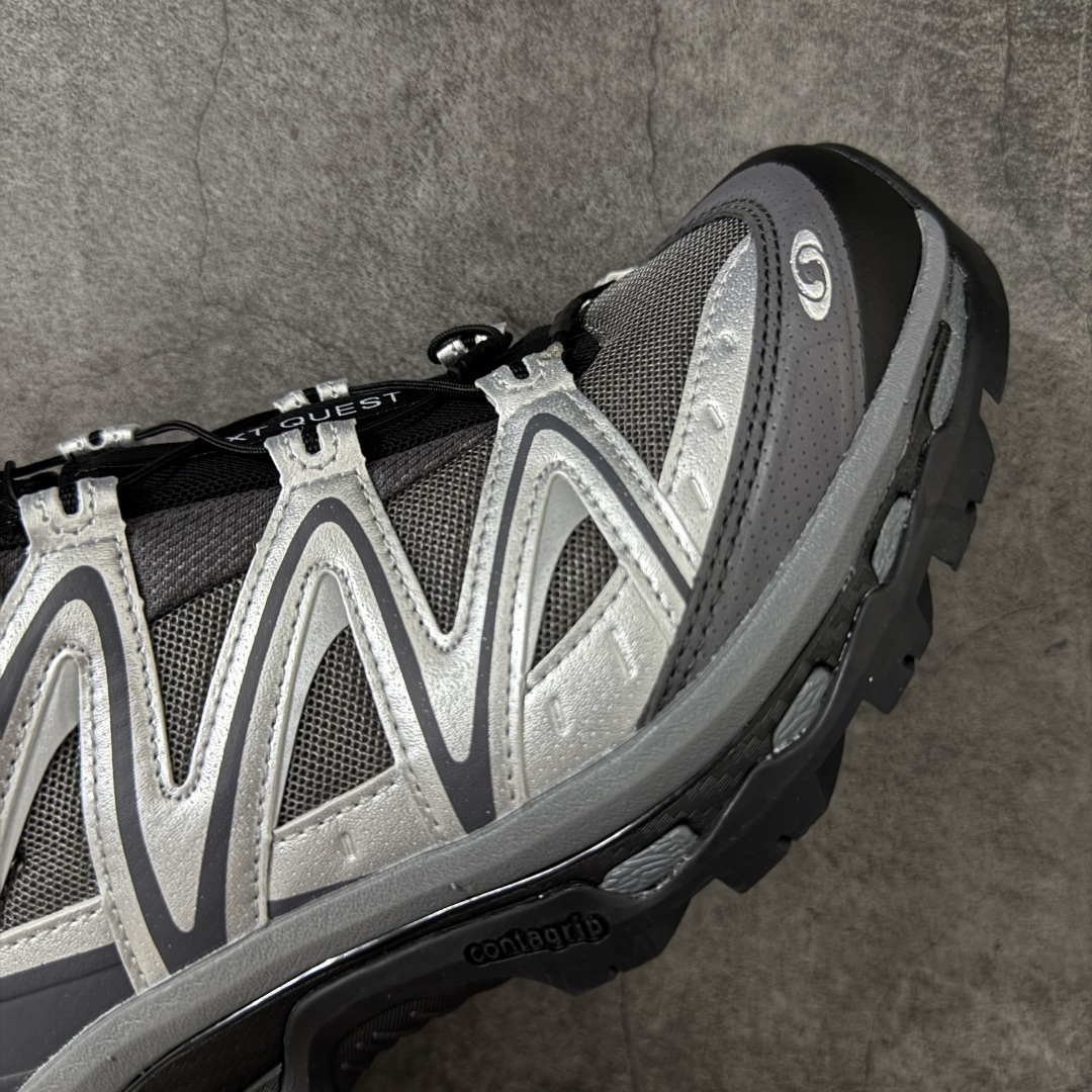 图片[6]-【巅峰升级版】Salomon XT-QUEST ADV 萨洛蒙情侣款户外机能鞋 491716 全新工厂出品 升级品质 全鞋改进为原厂一致材料打造 全新修长鞋型 版型正 全新玻璃冲刀 清洁度提升 中底带数字钢印 网面与鞋头材料校对一致无色差 鞋盒同步原版牛皮纸鞋盒 鞋头处添加☯️太极标 细节多次修改校正 坚持同步原版无差别 终端优势供应 尺码：36 36.5 37.5 38 38.5 39 40 40.5 41 42 42.5 43 44 44.5 45 46-选品中心