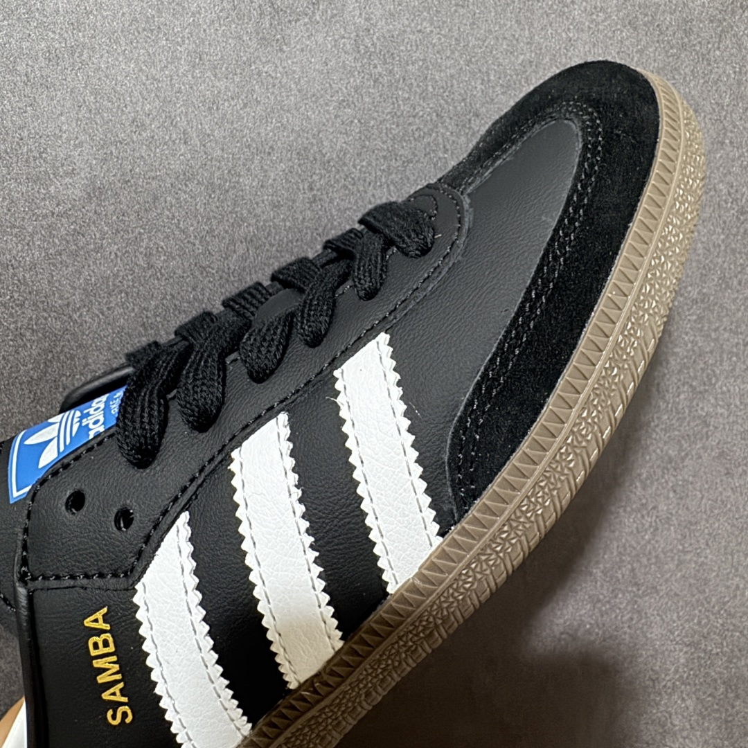 图片[8]-【公司级】阿迪达斯三叶草Adidas Originals Samba Vegan OG”SPD“桑巴舞系列绅士德训足球风百搭低帮休闲运动板鞋 半拖 货号：LB3815 尺码：35-45-选品中心
