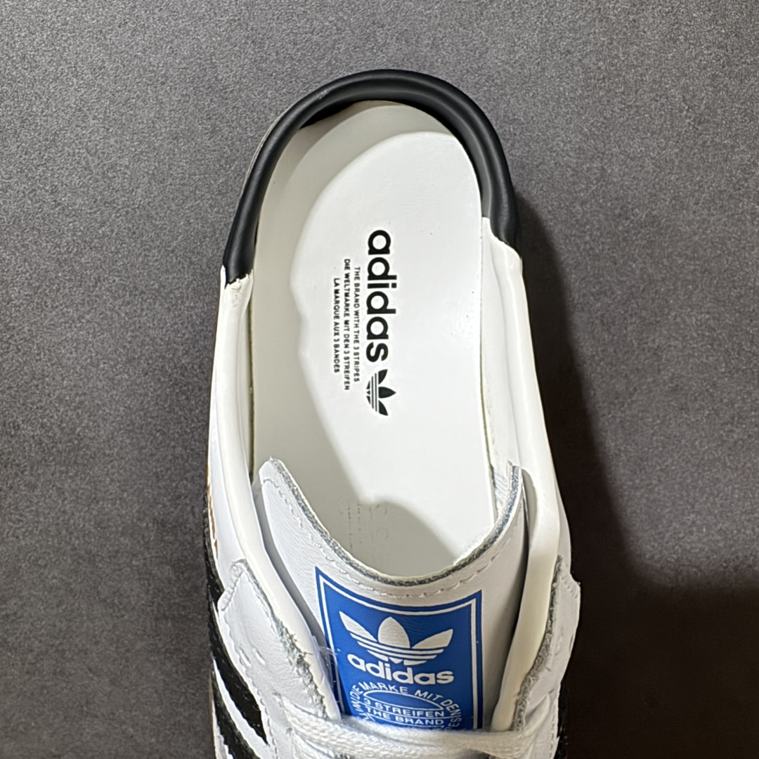 图片[6]-【公司级】阿迪达斯三叶草Adidas Originals Samba Vegan OG”SPD“桑巴舞系列绅士德训足球风百搭低帮休闲运动板鞋 半拖 货号：LB3814 尺码：35-45-选品中心