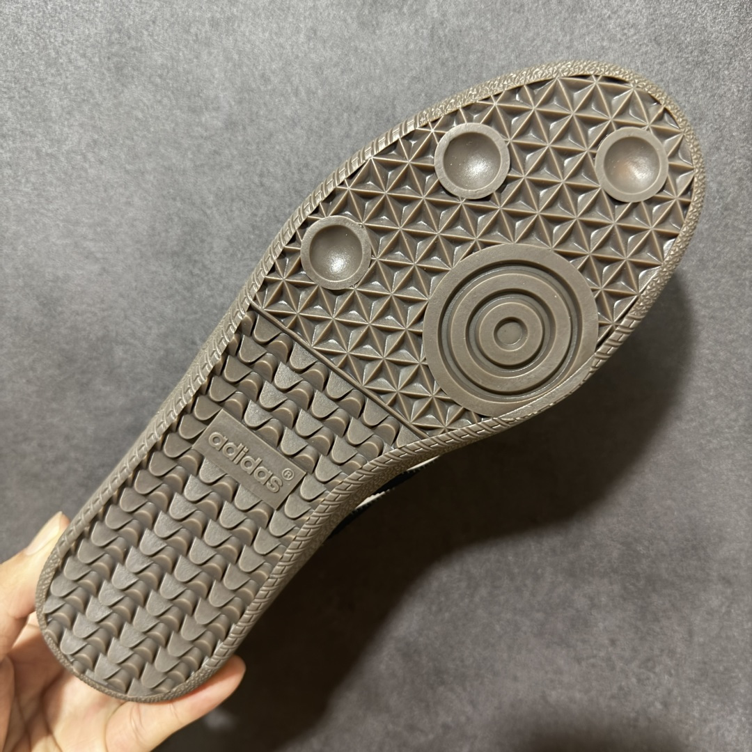 图片[9]-【公司级】阿迪达斯三叶草Adidas Originals Samba Vegan OG”SPD“桑巴舞系列绅士德训足球风百搭低帮休闲运动板鞋 半拖 货号：LB3814 尺码：35-45-选品中心