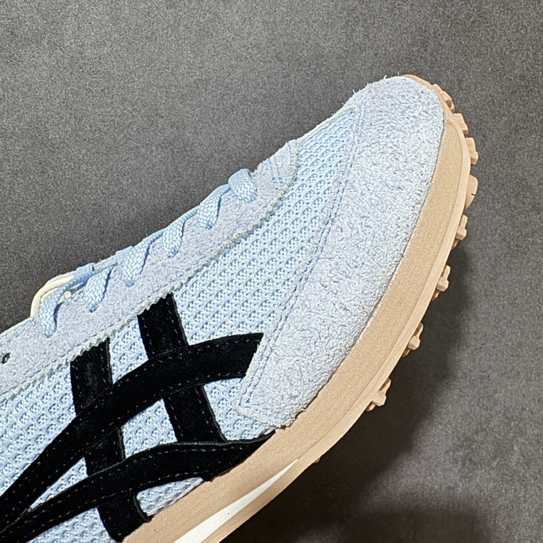 图片[8]-【公司级】Onitsuka Tiger鬼塚虎 Edr 78 织物牛剖层革 复古跑鞋缓震支撑 生活休闲鞋 男女同款 浅蓝色 货号：1183C570-400 尺码：36-45-选品中心