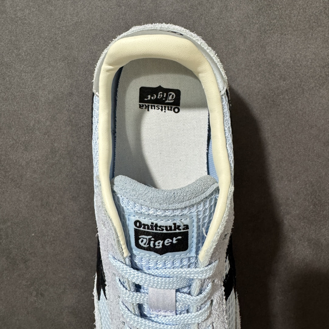 图片[6]-【公司级】Onitsuka Tiger鬼塚虎 Edr 78 织物牛剖层革 复古跑鞋缓震支撑 生活休闲鞋 男女同款 浅蓝色 货号：1183C570-400 尺码：36-45-选品中心