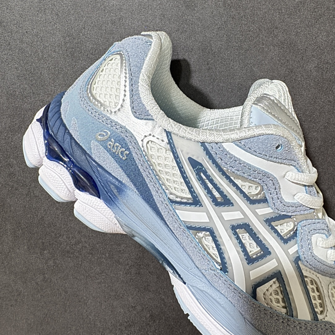 图片[7]-【公司级】Asics Gel-NYC 亚瑟士运动休闲透气专业跑鞋 鞋面采用反绒皮与网布拼接 透气舒适兼具休闲时尚 结合简明的配色 展现品牌的传承及引领复古流行的主题 虎爪造型的LOGO #鞋身稳定包裹系统 支撑鞋身 经典宽大鞋型配备防偏移设计提升包裹性 穿着舒适鞋面透气孔设计 提供透气性！ 货号：1203A975-100 尺码：36 37 37.5 38 39 39.5 40 40.5 41.5 42 42.5 43.5 44 45-选品中心