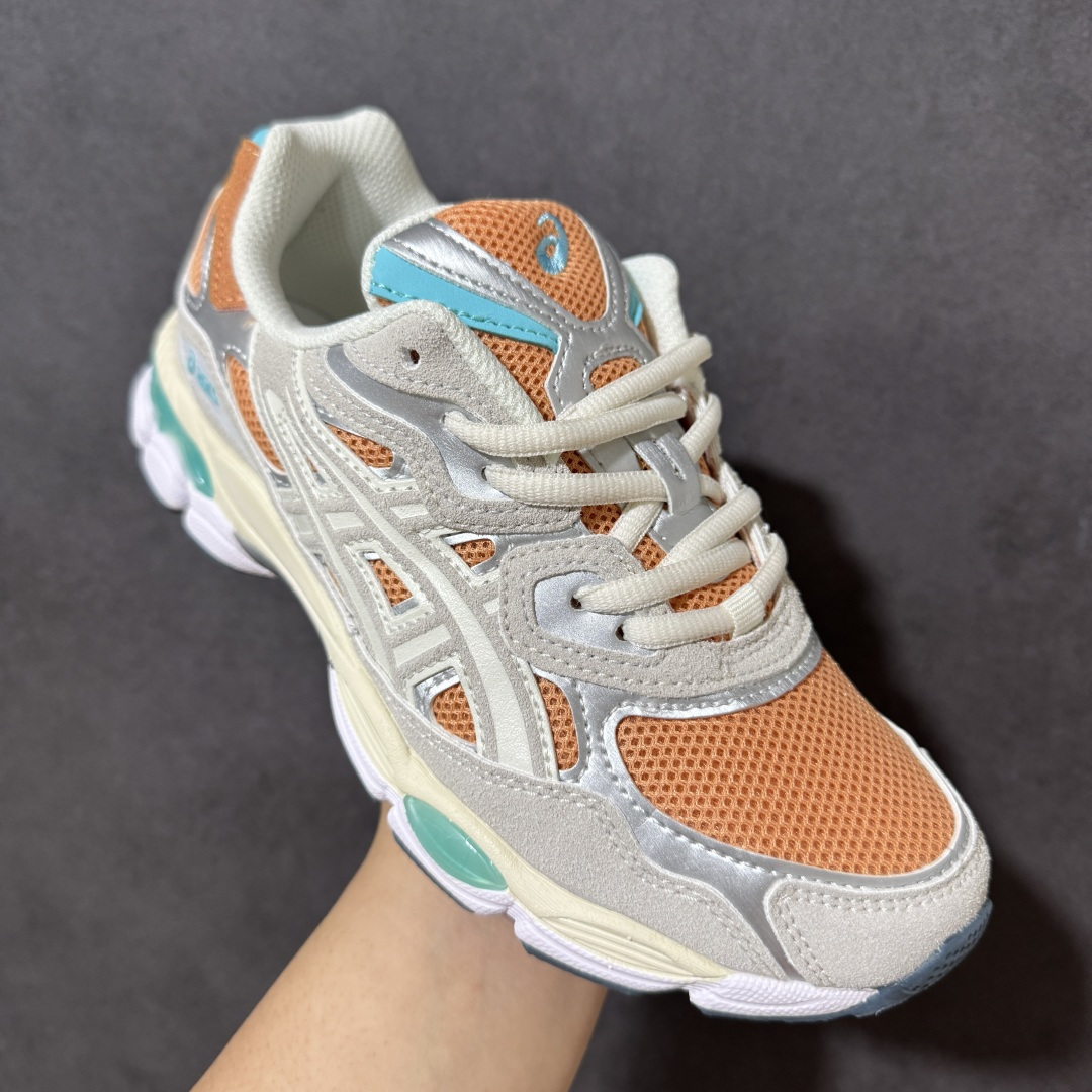 图片[3]-【公司级】Asics Gel-NYC 亚瑟士运动休闲透气专业跑鞋 鞋面采用反绒皮与网布拼接 透气舒适兼具休闲时尚 结合简明的配色 展现品牌的传承及引领复古流行的主题 虎爪造型的LOGO #鞋身稳定包裹系统 支撑鞋身 经典宽大鞋型配备防偏移设计提升包裹性 穿着舒适鞋面透气孔设计 提供透气性！ 货号：1203A383-600 尺码：36 37 37.5 38 39 39.5 40-选品中心