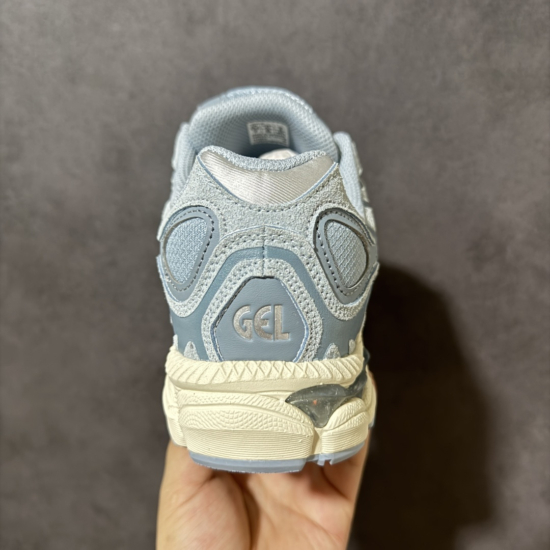 图片[4]-【公司级】Asics Gel-NYC 亚瑟士运动休闲透气专业跑鞋 鞋面采用反绒皮与网布拼接 透气舒适兼具休闲时尚 结合简明的配色 展现品牌的传承及引领复古流行的主题 虎爪造型的LOGO #鞋身稳定包裹系统 支撑鞋身 经典宽大鞋型配备防偏移设计提升包裹性 穿着舒适鞋面透气孔设计 提供透气性！ 货号：1203A379-400 尺码：36 37 37.5 38 39 39.5 40 40.5 41.5 42 42.5 43.5 44 45-选品中心