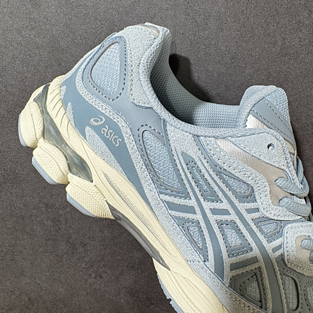图片[7]-【公司级】Asics Gel-NYC 亚瑟士运动休闲透气专业跑鞋 鞋面采用反绒皮与网布拼接 透气舒适兼具休闲时尚 结合简明的配色 展现品牌的传承及引领复古流行的主题 虎爪造型的LOGO #鞋身稳定包裹系统 支撑鞋身 经典宽大鞋型配备防偏移设计提升包裹性 穿着舒适鞋面透气孔设计 提供透气性！ 货号：1203A379-400 尺码：36 37 37.5 38 39 39.5 40 40.5 41.5 42 42.5 43.5 44 45-选品中心