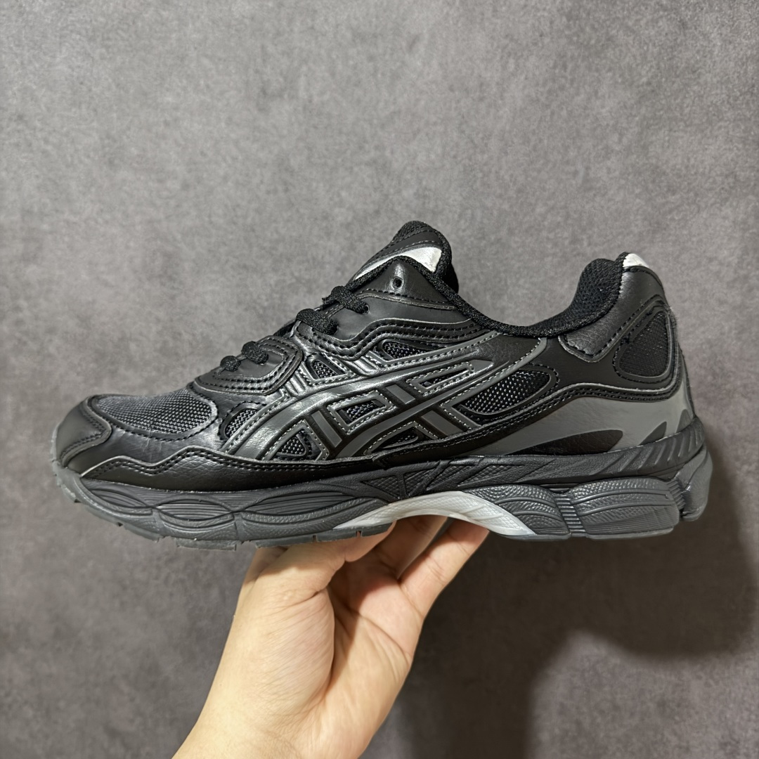 图片[2]-【公司级】Asics Gel-NYC 亚瑟士运动休闲透气专业跑鞋 鞋面采用反绒皮与网布拼接 透气舒适兼具休闲时尚 结合简明的配色 展现品牌的传承及引领复古流行的主题 虎爪造型的LOGO #鞋身稳定包裹系统 支撑鞋身 经典宽大鞋型配备防偏移设计提升包裹性 穿着舒适鞋面透气孔设计 提供透气性！ 货号：1203A280-003 尺码：40 40.5 41.5 42 42.5 43.5 44 45-选品中心