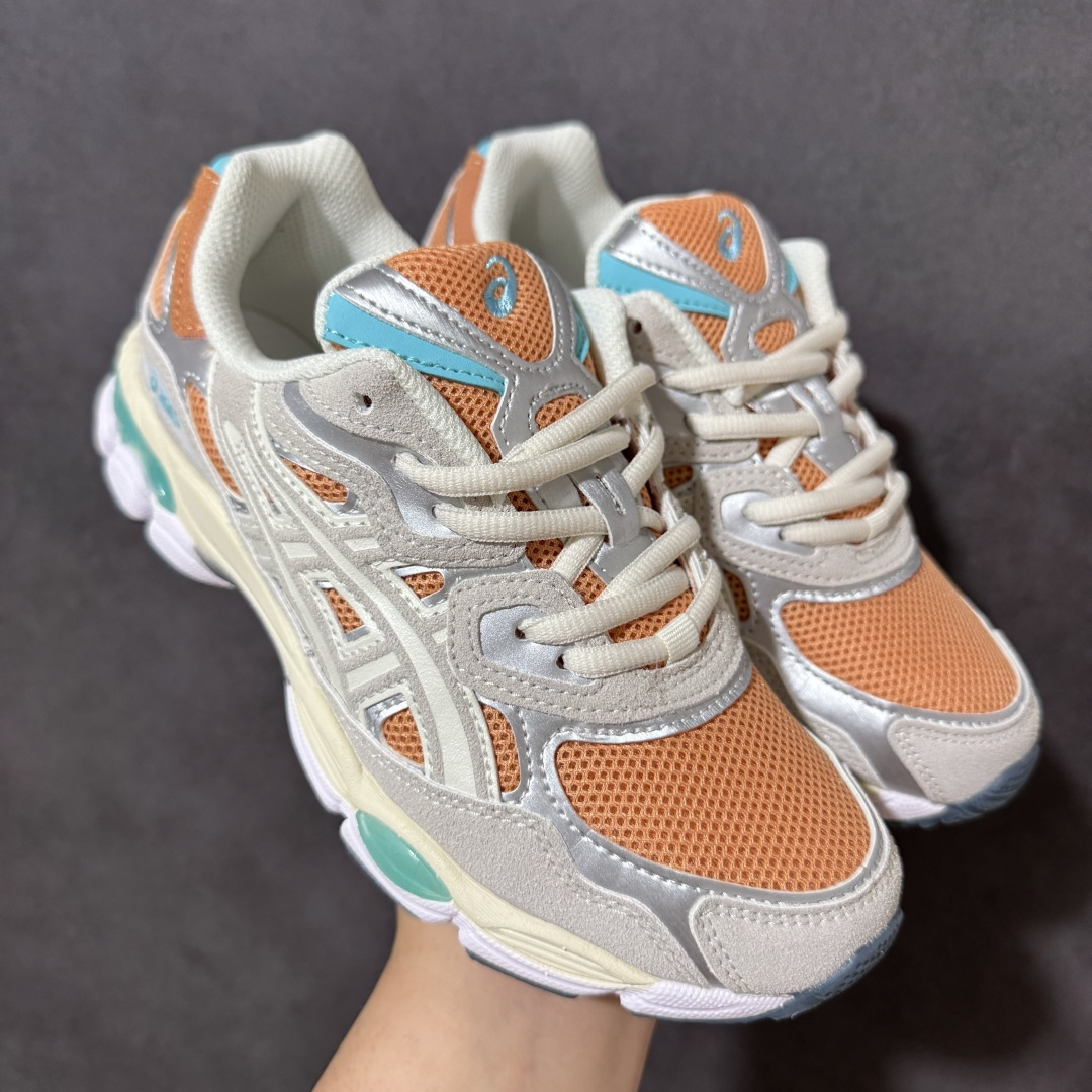 图片[10]-【公司级】Asics Gel-NYC 亚瑟士运动休闲透气专业跑鞋 鞋面采用反绒皮与网布拼接 透气舒适兼具休闲时尚 结合简明的配色 展现品牌的传承及引领复古流行的主题 虎爪造型的LOGO #鞋身稳定包裹系统 支撑鞋身 经典宽大鞋型配备防偏移设计提升包裹性 穿着舒适鞋面透气孔设计 提供透气性！ 尺码：40 40.5 41.5 42 42.5 43.5 44 45-选品中心