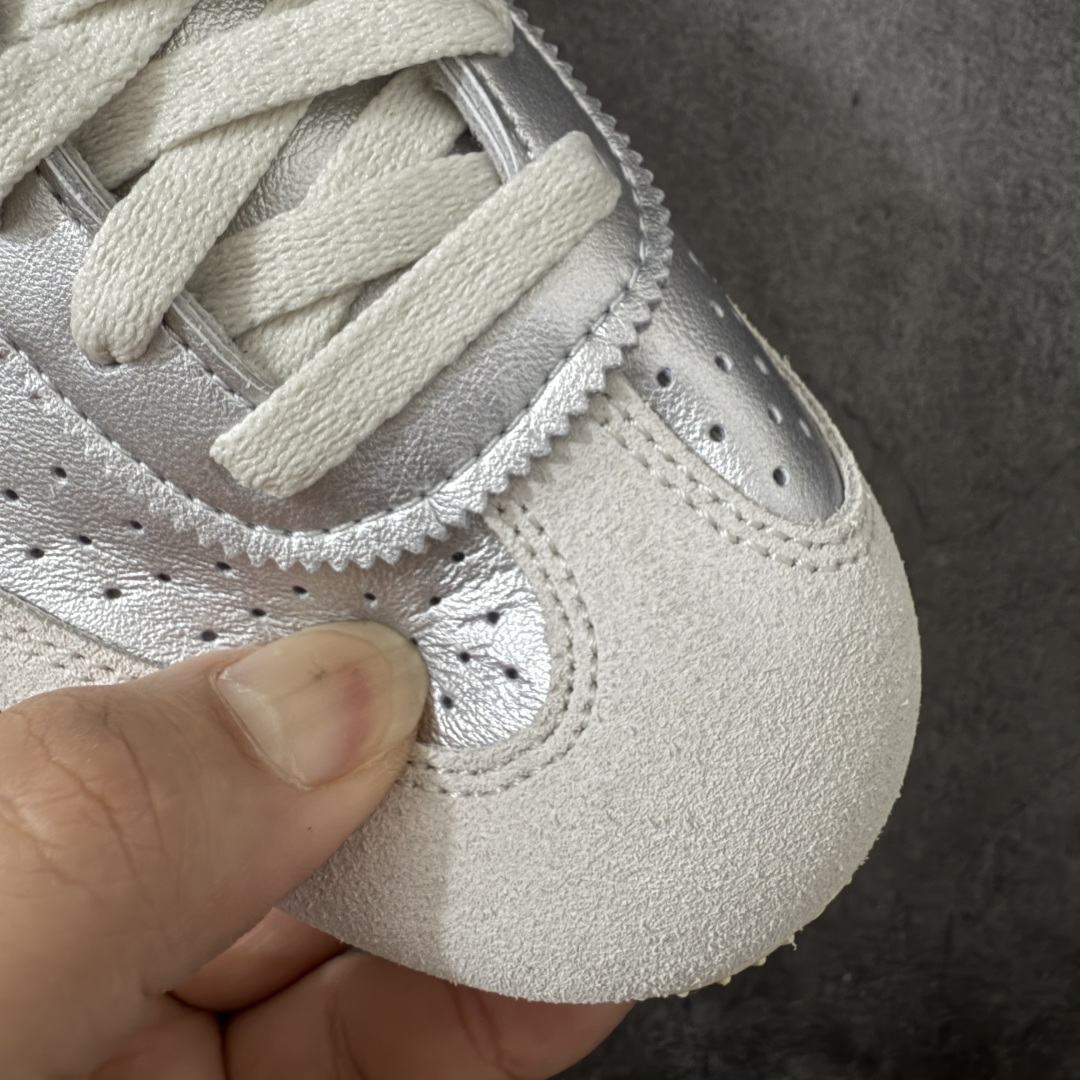 图片[4]-【渠道纯原版】Adidas Originals Changle系列 阿迪达斯 三叶草 百搭低帮休闲运动板鞋 KJ3962 市场最高版本 完美还原zp细节，注意区别市场任何版本，完全不是一路货色‼️ 全鞋原材料打造，无任何色差，正确鞋型，后跟港宝材料定型，正确微透生胶大底，反口内里头层细腻小牛皮，纸板中底 鞋垫背胶，侧面正确烫金压印字母，所有细节完美还原‼️ 尺码：35 36 36.5 37 38 38.5 39 40 40.5 41 42 42.5 43 44 44.5 45-选品中心