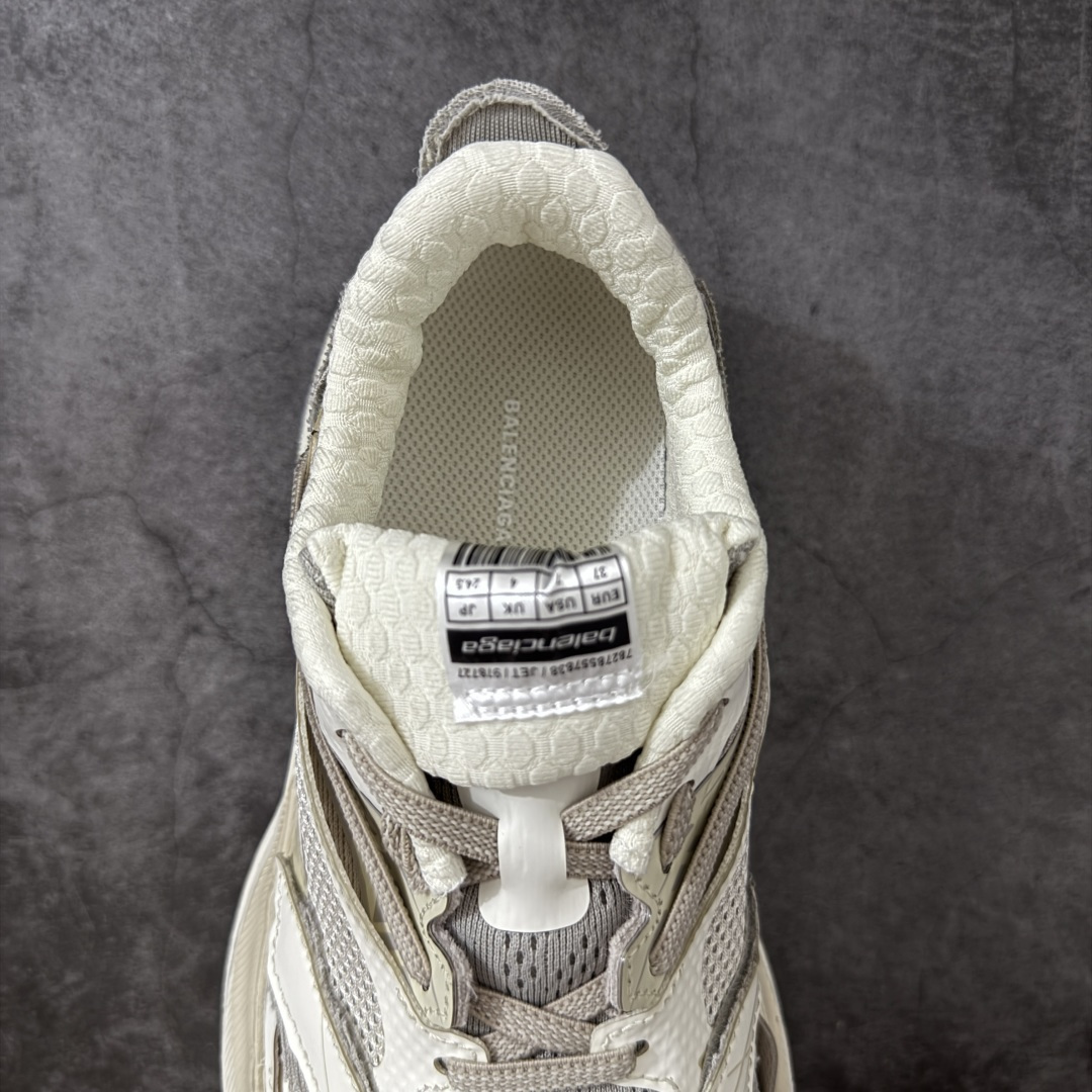 Balenciaga巴黎世家26代 Jet 压纹印花 圆头厚底4.25cm 低帮 老爹鞋 男款 黑色市场