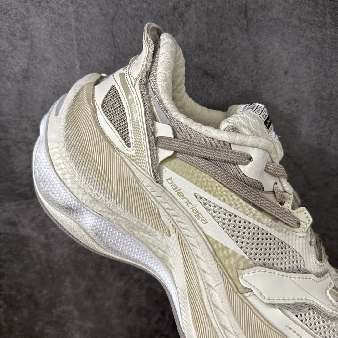 Balenciaga巴黎世家26代 Jet 压纹印花 圆头厚底4.25cm 低帮 老爹鞋 男款 黑色市场