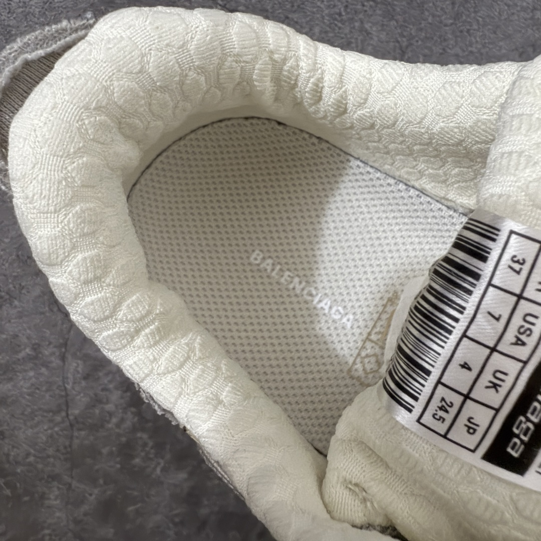 Balenciaga巴黎世家26代 Jet 压纹印花 圆头厚底4.25cm 低帮 老爹鞋 男款 黑色市场