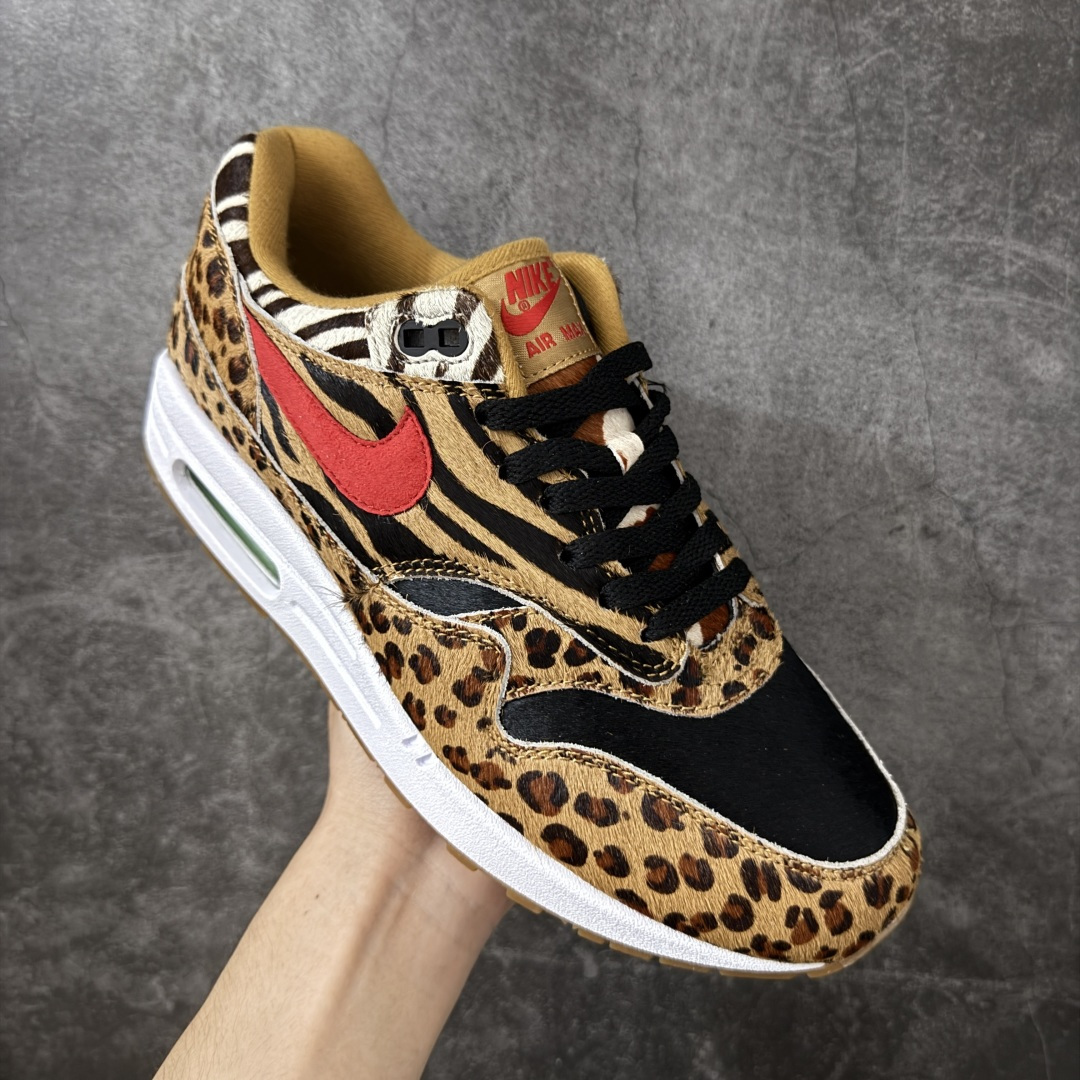 图片[3]-【外贸纯原】Nike Air Max 1 \”Animal Pack 2.0\” 动物园 豹纹 复古休闲跑鞋 AQ0928-700  外贸大厂出品 原鞋购入开发 耗时数月研发 原厂皮 原厂辅料 原厂配件 原楦 原纸板 真真的 目前T1品质 尺码：36-47.5-选品中心
