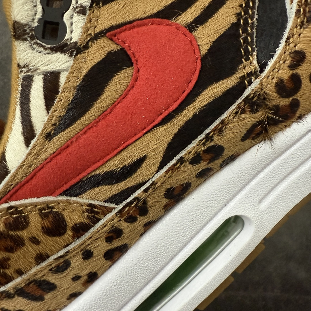图片[3]-【外贸纯原】Nike Air Max 1 \”Animal Pack 2.0\” 动物园 豹纹 复古休闲跑鞋 AQ0928-700  外贸大厂出品 原鞋购入开发 耗时数月研发 原厂皮 原厂辅料 原厂配件 原楦 原纸板 真真的 目前T1品质 尺码：36-47.5-选品中心