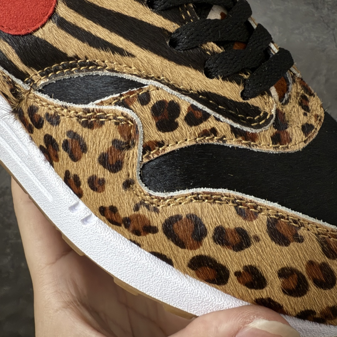 图片[4]-【外贸纯原】Nike Air Max 1 \”Animal Pack 2.0\” 动物园 豹纹 复古休闲跑鞋 AQ0928-700  外贸大厂出品 原鞋购入开发 耗时数月研发 原厂皮 原厂辅料 原厂配件 原楦 原纸板 真真的 目前T1品质 尺码：36-47.5-选品中心