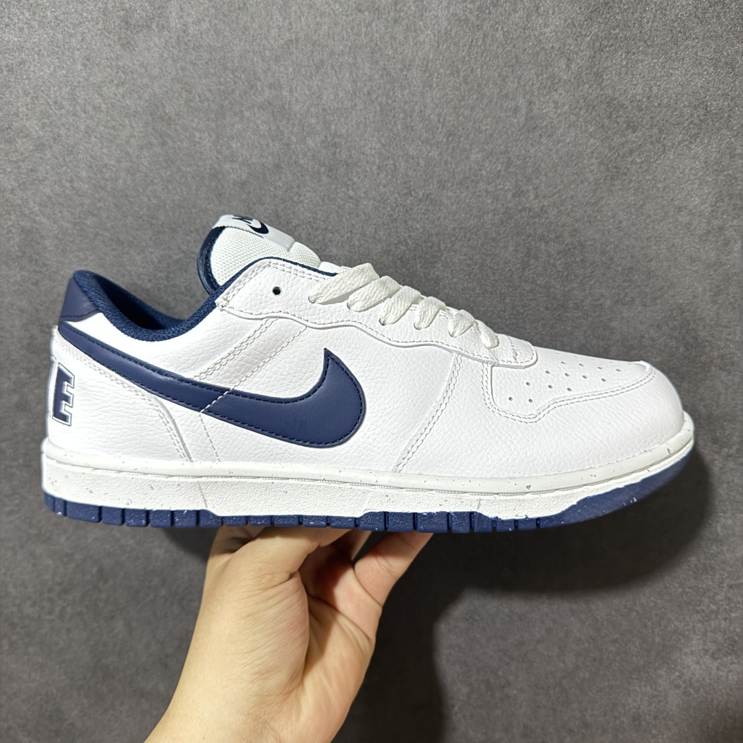 【公司级】Nike Big Low 耐克 简约百搭 減震耐磨 低帮板鞋 货号:355152-140 尺码:36 36.5 37.5 38 38.5 39 40 40.5 41 42 42.5 43 44 45-选品中心