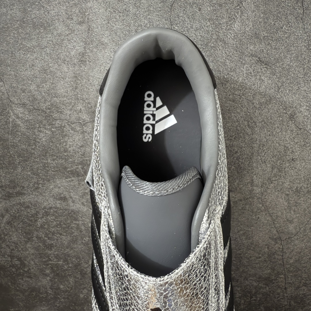 图片[8]-【纯原zg版】Adidas Taekwondo 跆拳道德训鞋 银黑配色 原厂原数据版型 皮料切割干净无任何毛边 鞋型细节完美 超高清洁度 货号 JH9664 尺码：35 36 36.5 37 38 38.5 39 40 40.5 41 42 42.5 43 44 44.5 45-选品中心