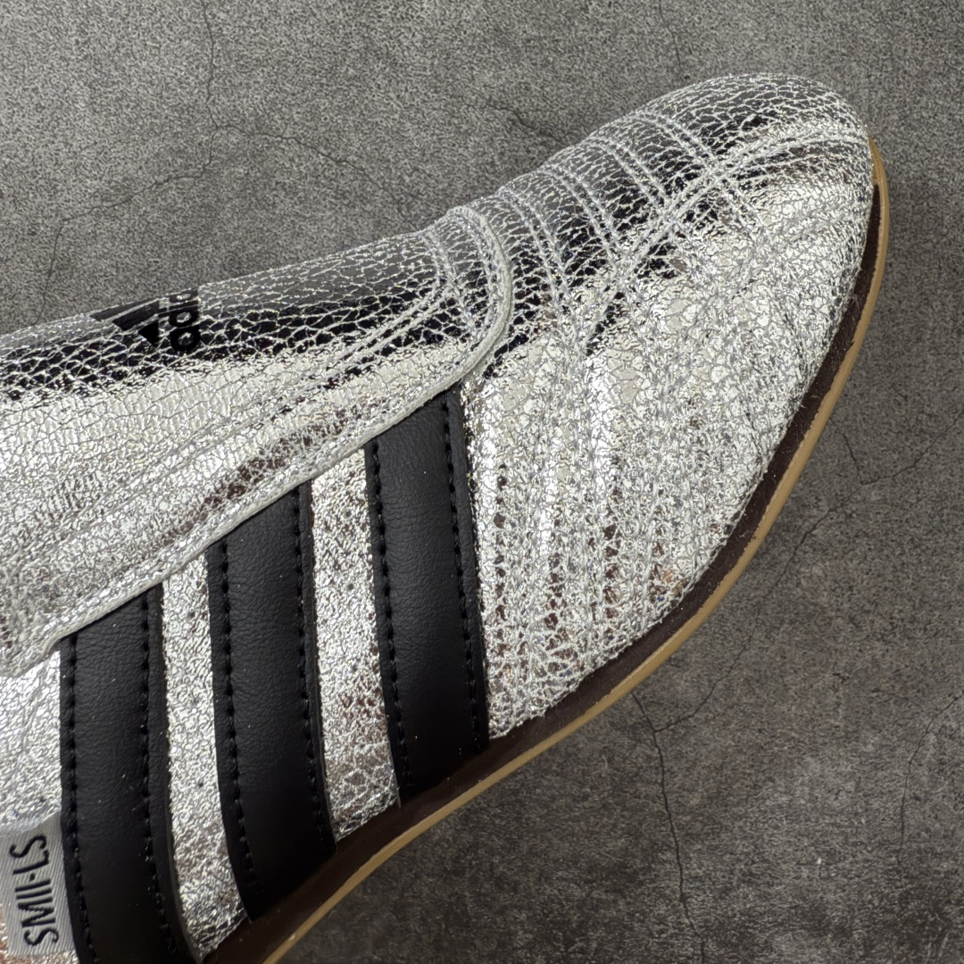 图片[6]-【纯原zg版】Adidas Taekwondo 跆拳道德训鞋 银黑配色 原厂原数据版型 皮料切割干净无任何毛边 鞋型细节完美 超高清洁度 货号 JH9664 尺码：35 36 36.5 37 38 38.5 39 40 40.5 41 42 42.5 43 44 44.5 45-选品中心