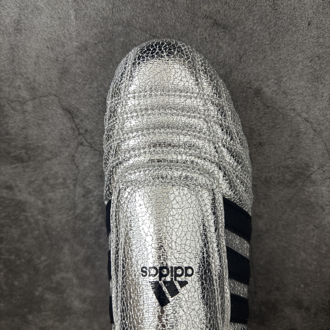 图片[5]-【纯原zg版】Adidas Taekwondo 跆拳道德训鞋 银黑配色 原厂原数据版型 皮料切割干净无任何毛边 鞋型细节完美 超高清洁度 货号 JH9664 尺码：35 36 36.5 37 38 38.5 39 40 40.5 41 42 42.5 43 44 44.5 45-选品中心
