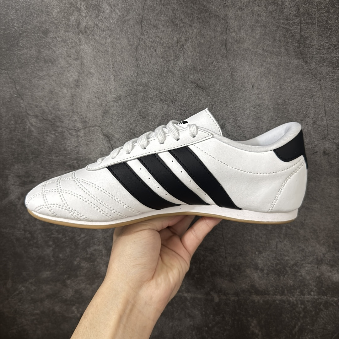 图片[2]-【纯原zg版】Adidas Taekwondo 跆拳道德训鞋 白黑配色 原厂原数据版型 皮料切割干净无任何毛边 鞋型细节完美 超高清洁度 货号 JS1194 尺码：35 36 36.5 37 38 38.5 39 40 40.5 41 42 42.5 43 44 44.5 45-选品中心