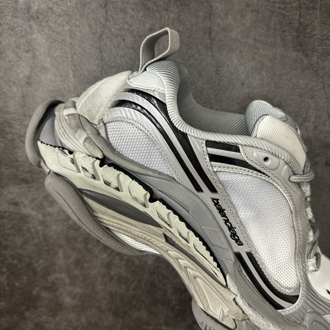 图片[7]-【i8纯原】Balenciaga巴黎世家24代 Triple S .2 灰黑 低帮 老爹鞋 市场老牌巴黎世家大厂出品 品质价格无需多言 原鞋原材料打造 一比一细节还原 此款相对之前款式轻质很多 超厚鞋底增高4-5cm 高街风格 货号：865849WTR2G1800 尺码：36-46-选品中心