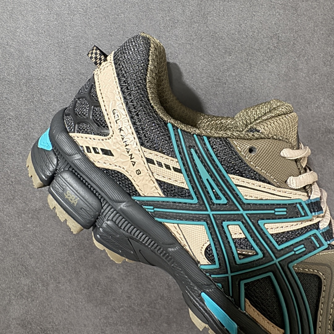 图片[7]-【K8纯原版】ASICS GEL-KAHANA 8 亚瑟士越野跑步鞋抓地稳定运动鞋缓震耐磨跑鞋 融合机能和户外潮流强势回归 核心科技GEL内置于后跟 配合SPEVA弹性中底 减轻落地时地面对脚部的冲击力 中底内侧DYNAMIC DUOMAX 双密度防倾斜装置和中足补强结构 以及后跟几何形状构造 多方面支撑保护 AHAR耐磨橡胶大底 配合沟槽纹路设计 增强抓地力 后足GEL缓冲系统 减轻冲击时的冲击 实现平稳过渡 Trusstic系统 减少鞋底的重量 同时保留了鞋子结构的完整性 尺码：36 37 38 39 39.5 40 40.5 41.5 42 42.5 43.5 44 45-选品中心