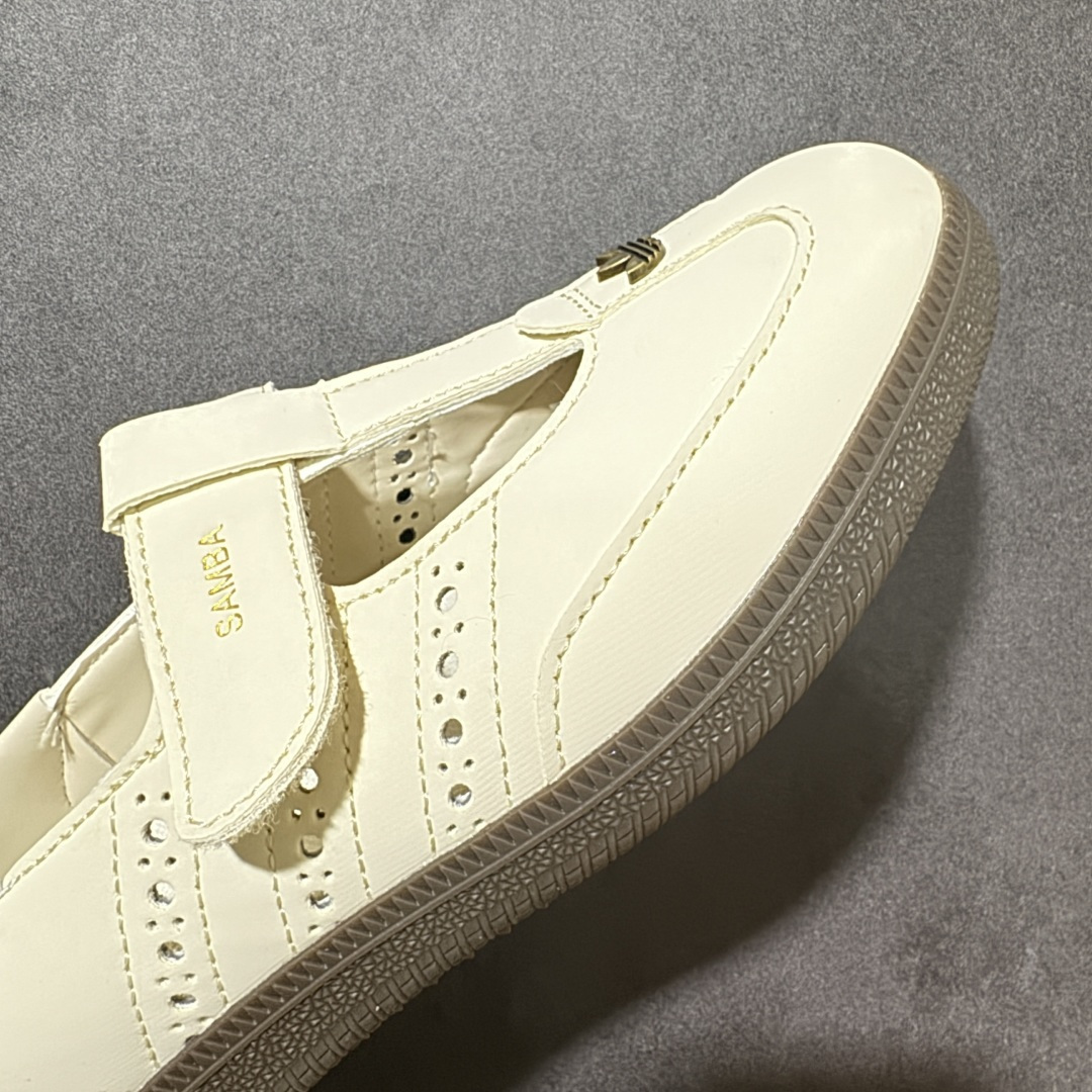 adidas Samba玛丽珍经典永不过时．潮流一直在路上百搭宝藏、复古潮流少女感十足、T字鞋带搭配摩术