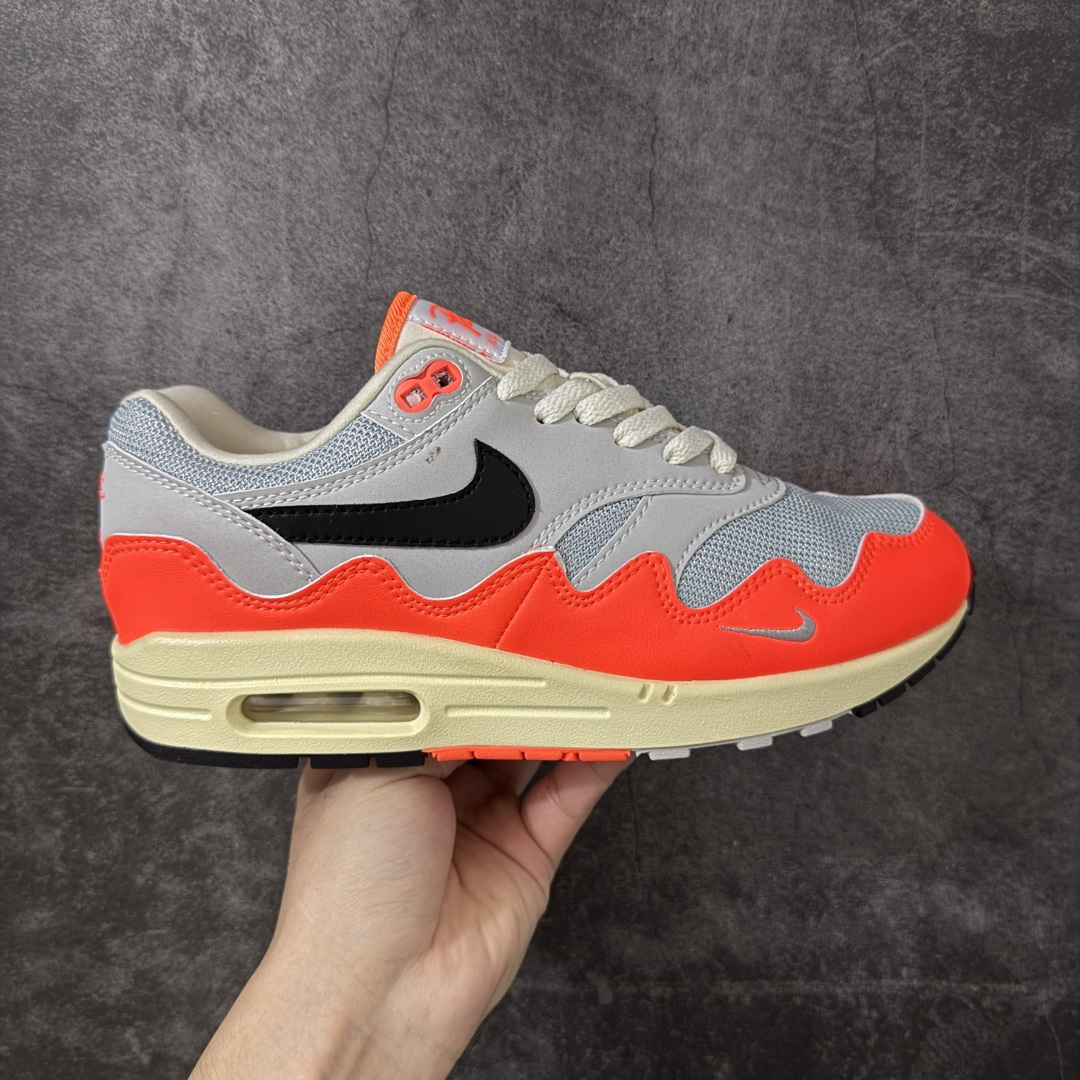 【外贸版】Nike Air Max 1 灰橙黑 复古休闲跑步鞋 官方同步上架 真标原盒 原底原面 正确版型 原版开发 精准细节 市面最高版本 货号:II7055-800 尺码:36 36.5 37.5 38 38.5 39 40 40.5 41 42 42.5 43 44 45 46 46.5 47.5-选品中心