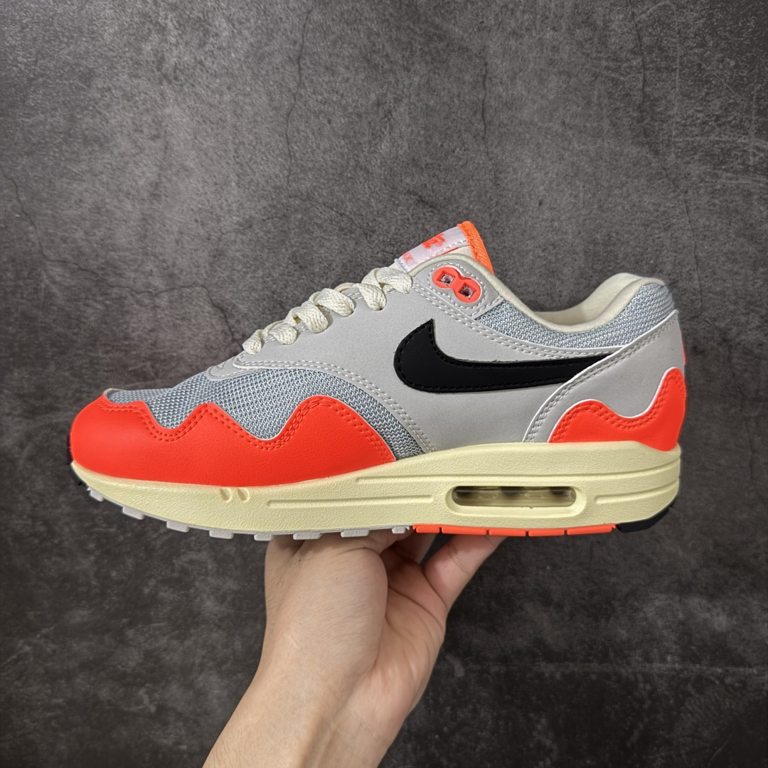 图片[2]-【外贸版】Nike Air Max 1 灰橙黑 复古休闲跑步鞋 官方同步上架 真标原盒 原底原面 正确版型 原版开发 精准细节 市面最高版本 货号：II7055-800 尺码：36 36.5 37.5 38 38.5 39 40 40.5 41 42 42.5 43 44 45 46 46.5 47.5-选品中心
