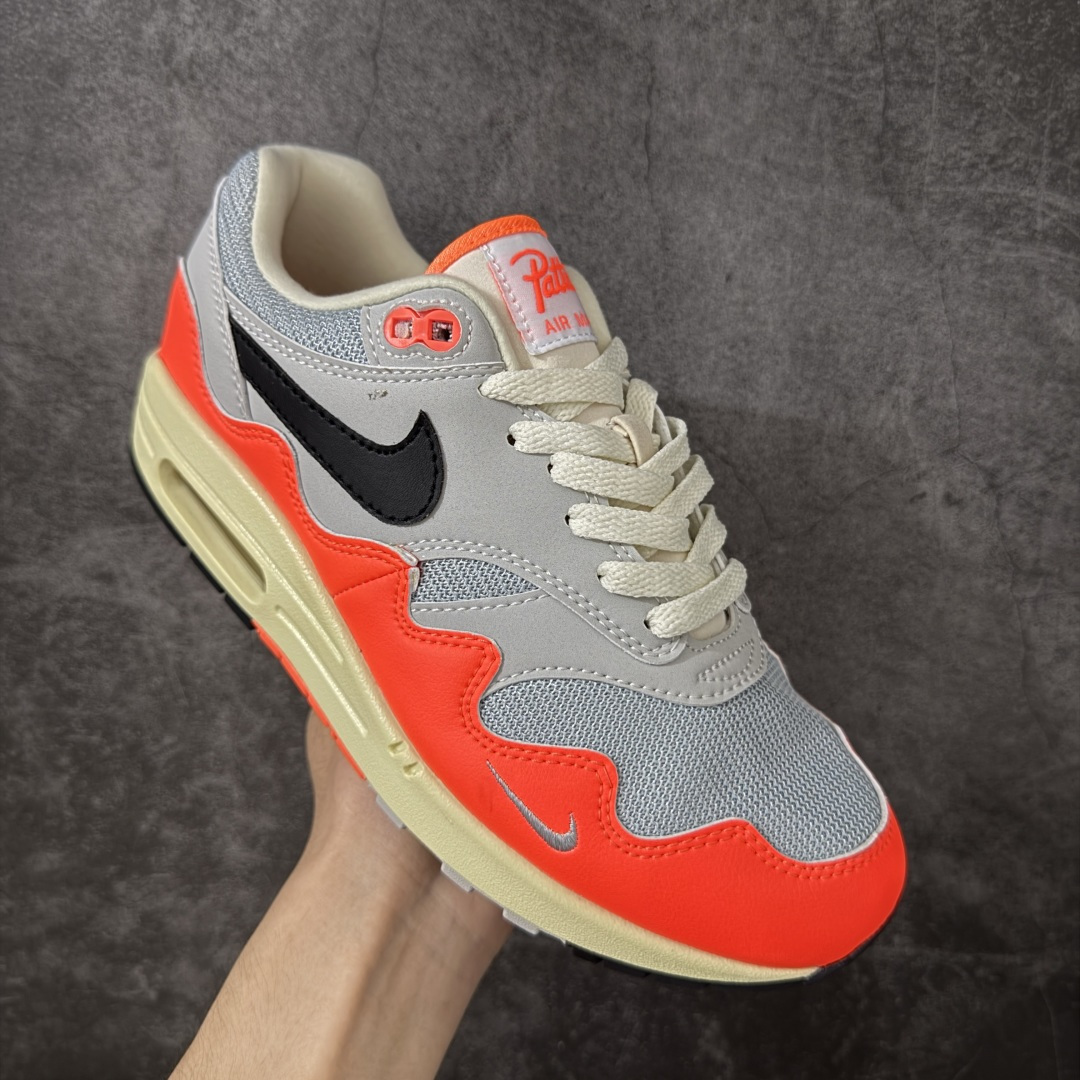 图片[3]-【外贸版】Nike Air Max 1 灰橙黑 复古休闲跑步鞋 官方同步上架 真标原盒 原底原面 正确版型 原版开发 精准细节 市面最高版本 货号：II7055-800 尺码：36 36.5 37.5 38 38.5 39 40 40.5 41 42 42.5 43 44 45 46 46.5 47.5-选品中心