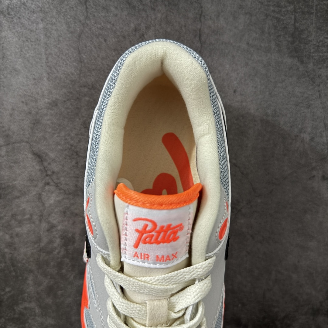图片[7]-【外贸版】Nike Air Max 1 灰橙黑 复古休闲跑步鞋 官方同步上架 真标原盒 原底原面 正确版型 原版开发 精准细节 市面最高版本 货号：II7055-800 尺码：36 36.5 37.5 38 38.5 39 40 40.5 41 42 42.5 43 44 45 46 46.5 47.5-选品中心