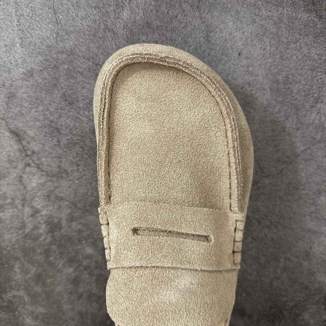 图片[5]-【纯原H版】乐福勃肯木底款 博肯Birkenstock Naples Wrapped穆勒系列包头乐福牛皮绒面革复古软木底休闲鞋 市场顶级版本 纯手工打造原汁原味博肯/勃肯！ 时下大火的老钱风，乐福式设计鞋头增加了优雅的气质！可为各式休闲或优雅造型增添休闲风范。卡其色磨砂牛皮革 实用的马克线阵车在鞋头的手工质感！ 尺码：35-45-选品中心