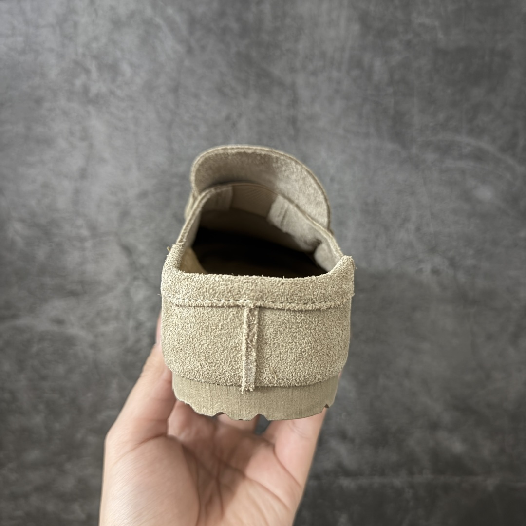 图片[4]-【纯原H版】乐福勃肯木底款 博肯Birkenstock Naples Wrapped穆勒系列包头乐福牛皮绒面革复古软木底休闲鞋 市场顶级版本 纯手工打造原汁原味博肯/勃肯！ 时下大火的老钱风，乐福式设计鞋头增加了优雅的气质！可为各式休闲或优雅造型增添休闲风范。卡其色磨砂牛皮革 实用的马克线阵车在鞋头的手工质感！ 尺码：35-45-选品中心