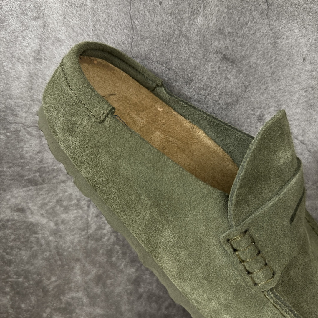 图片[7]-【纯原H版】乐福勃肯木底款 博肯Birkenstock Naples Wrapped穆勒系列包头乐福牛皮绒面革复古软木底休闲鞋 市场顶级版本 纯手工打造原汁原味博肯/勃肯！ 时下大火的老钱风，乐福式设计鞋头增加了优雅的气质！可为各式休闲或优雅造型增添休闲风范。卡其色磨砂牛皮革 实用的马克线阵车在鞋头的手工质感！ 尺码：35-45-选品中心