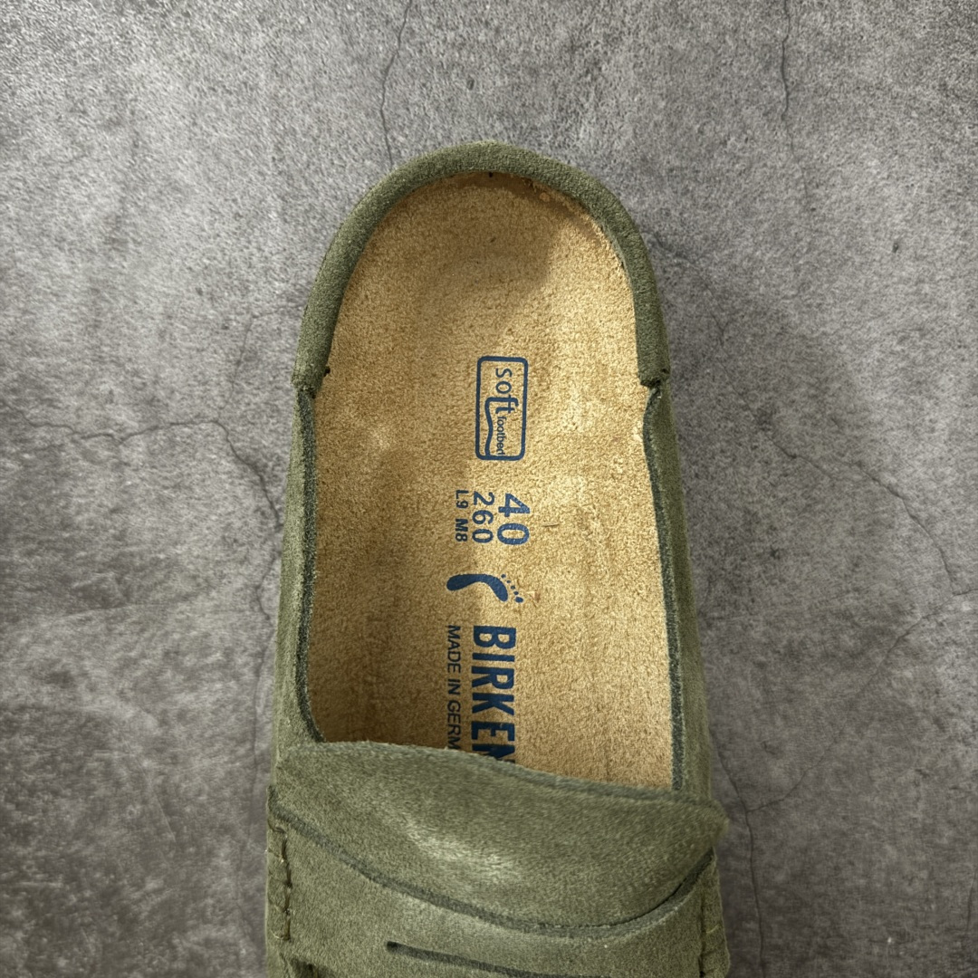 图片[8]-【纯原H版】乐福勃肯木底款 博肯Birkenstock Naples Wrapped穆勒系列包头乐福牛皮绒面革复古软木底休闲鞋 市场顶级版本 纯手工打造原汁原味博肯/勃肯！ 时下大火的老钱风，乐福式设计鞋头增加了优雅的气质！可为各式休闲或优雅造型增添休闲风范。卡其色磨砂牛皮革 实用的马克线阵车在鞋头的手工质感！ 尺码：35-45-选品中心