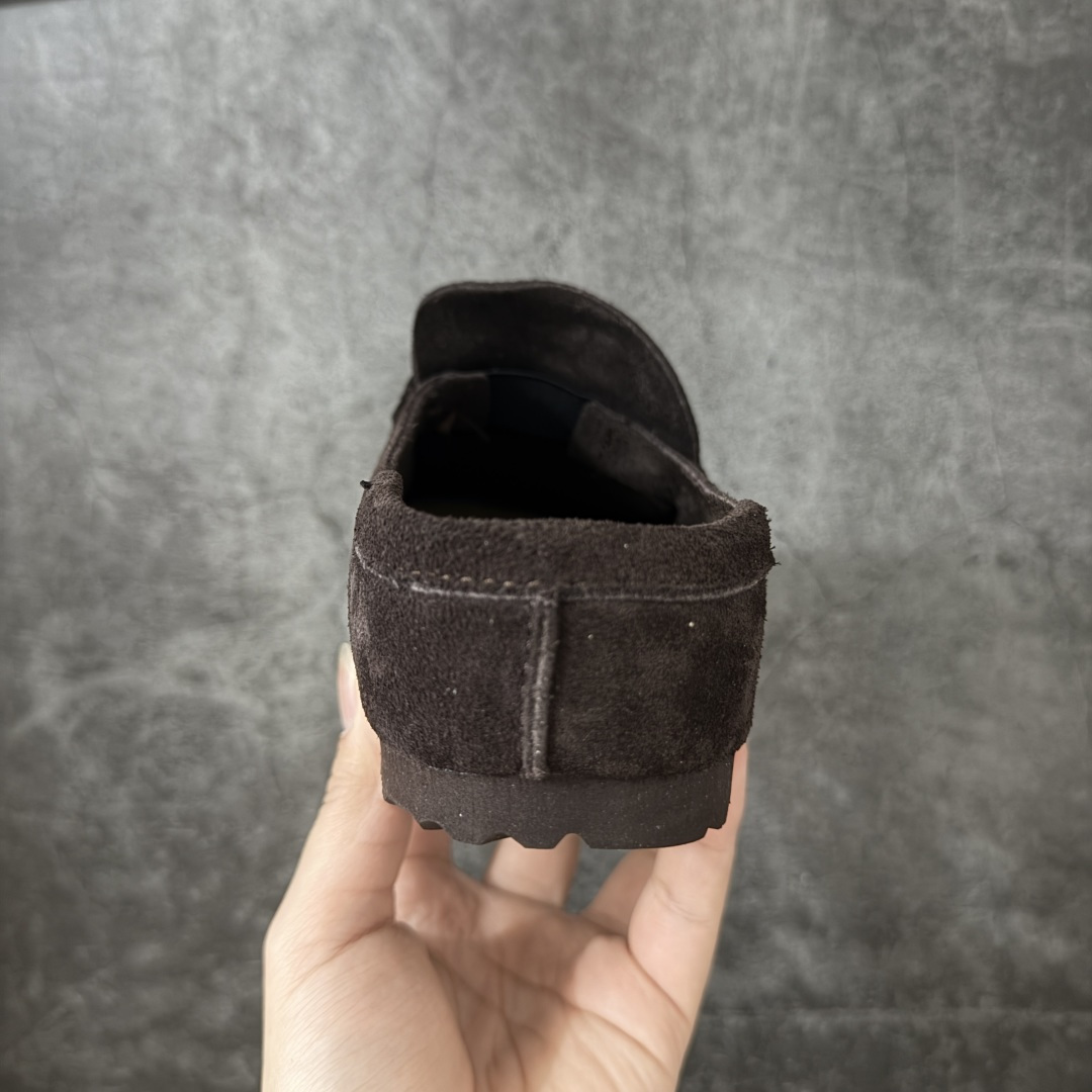 图片[4]-【纯原H版】乐福勃肯木底款 博肯Birkenstock Naples Wrapped穆勒系列包头乐福牛皮绒面革复古软木底休闲鞋 市场顶级版本 纯手工打造原汁原味博肯/勃肯！ 时下大火的老钱风，乐福式设计鞋头增加了优雅的气质！可为各式休闲或优雅造型增添休闲风范。卡其色磨砂牛皮革 实用的马克线阵车在鞋头的手工质感！ 尺码：35-45-选品中心