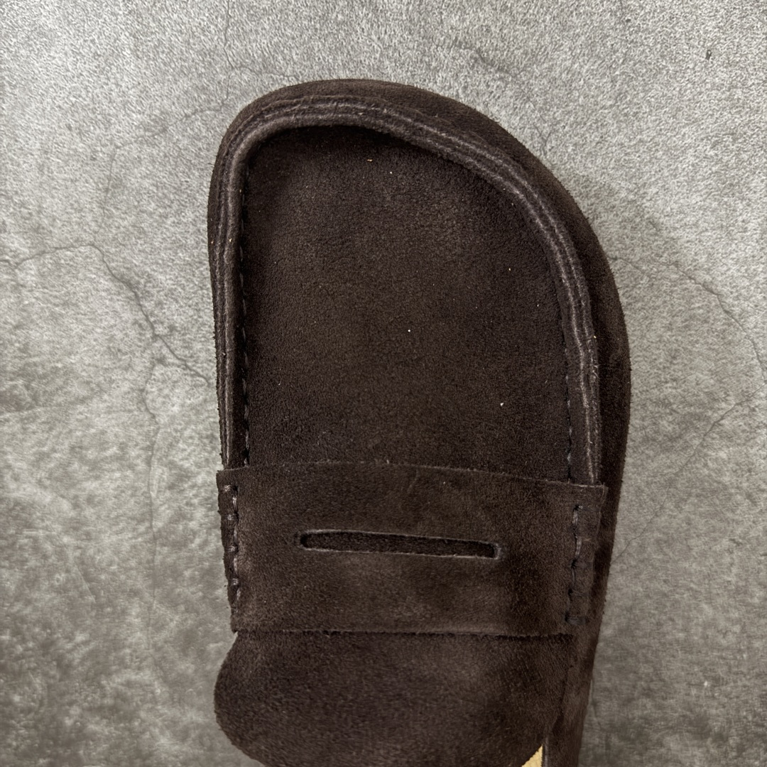 图片[5]-【纯原H版】乐福勃肯木底款 博肯Birkenstock Naples Wrapped穆勒系列包头乐福牛皮绒面革复古软木底休闲鞋 市场顶级版本 纯手工打造原汁原味博肯/勃肯！ 时下大火的老钱风，乐福式设计鞋头增加了优雅的气质！可为各式休闲或优雅造型增添休闲风范。卡其色磨砂牛皮革 实用的马克线阵车在鞋头的手工质感！ 尺码：35-45-选品中心