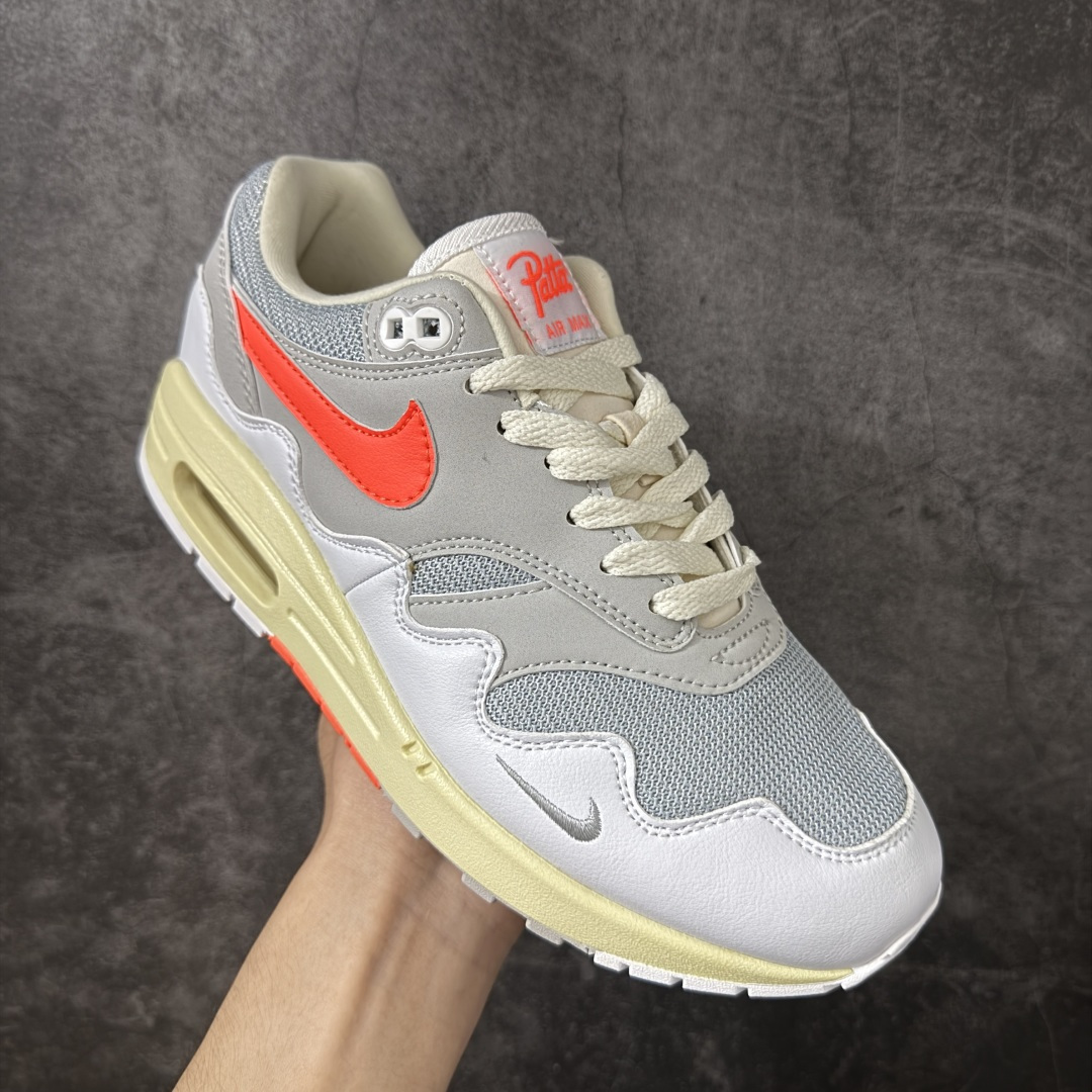 图片[3]-【外贸版】Nike Air Max 1 米灰橙 复古休闲跑步鞋 官方同步上架 真标原盒 原底原面 正确版型 原版开发 精准细节 市面最高版本 货号：II7055-100 尺码：36 36.5 37.5 38 38.5 39 40 40.5 41 42 42.5 43 44 45 46 46.5 47.5-莆田鞋