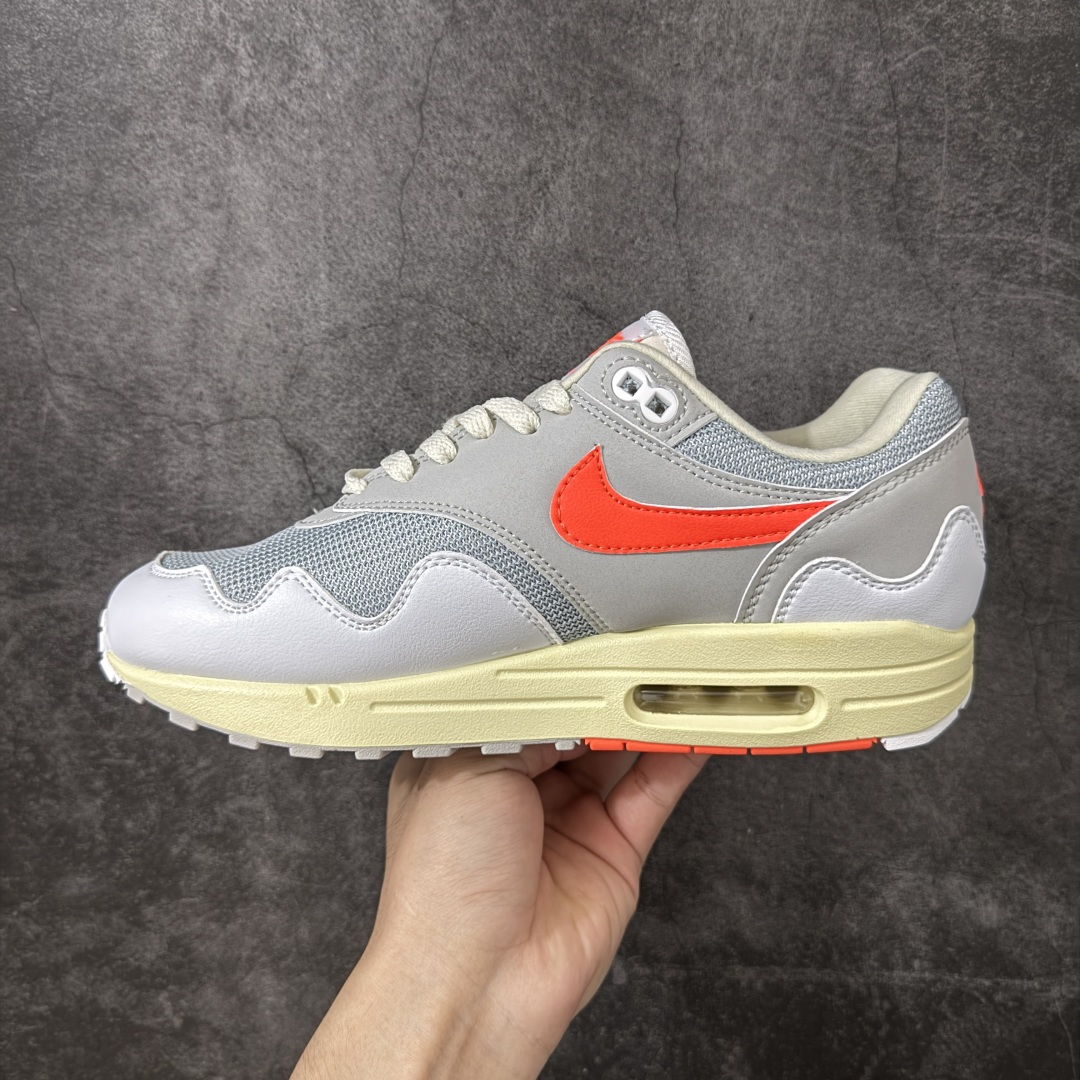 图片[2]-【外贸版】Nike Air Max 1 米灰橙 复古休闲跑步鞋 官方同步上架 真标原盒 原底原面 正确版型 原版开发 精准细节 市面最高版本 货号：II7055-100 尺码：36 36.5 37.5 38 38.5 39 40 40.5 41 42 42.5 43 44 45 46 46.5 47.5-莆田鞋