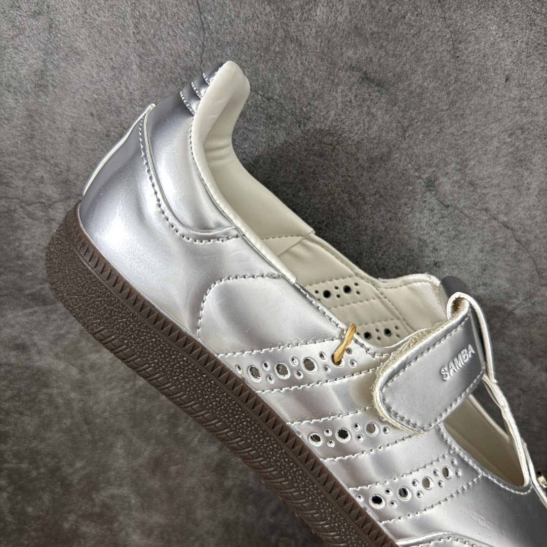 adidas Samba玛丽珍经典永不过时．潮流一直在路上百搭宝藏、复古潮流少女感十足、T字鞋带搭配摩术