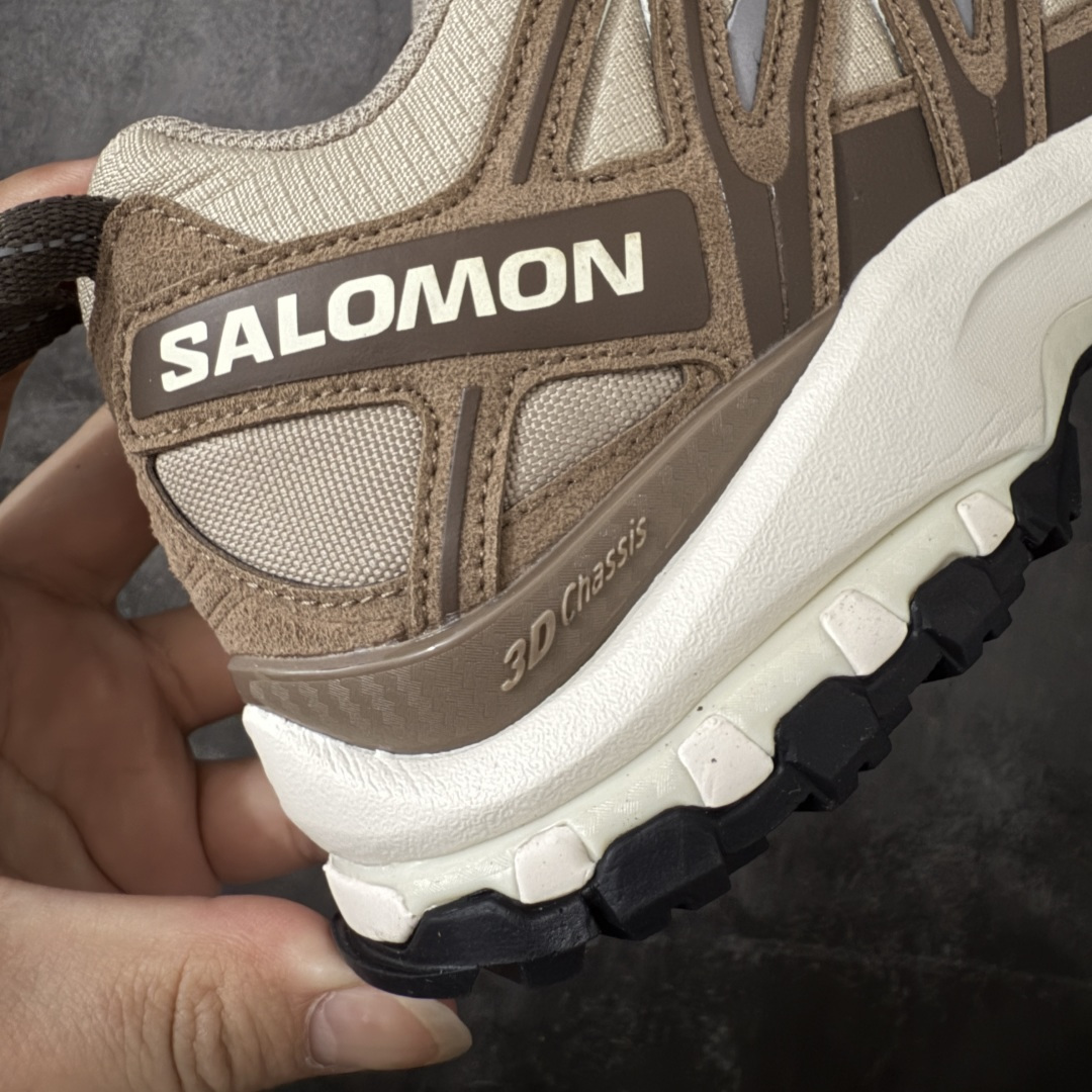 图片[3]-【666版本】SALOMON 萨洛蒙 XA PRO 3D 户外运动 网布减震防滑透气 低帮跑步鞋 男女同款 474785 全新品质 巅峰之作 所有配色均购物原版拆解1：1开发 原材料打造 非市场公版便宜货 私模大底 清洁度比市场所有版本都高 全套原纸板楦头开发 原厂网布配套 确保原汁原味 完美呈现版型 原档数据独家私模五层组合大底 男女鞋同步官方开发至46 原装Ortholite轻量化鞋垫 中底布带钢印编号 原厂TPU锁扣 进口港宝加持 后跟自然饱满 还原公司包裹性 鞋面采用SENSIFT贴合技术 全方位贴合包裹脚型 鞋跟部鞋底牵引设计 提供强大的抓地性能 更适应野外崎岖不平的道路 其3D ADVANCED CHASSIS底盘 材料轻量大化 钉齿设计更具稳定性 防护性 鞋底易磨损区运用CONTAGRIP高耐磨材料 应对城市硬质路面长距离跑考验 尺码：36 36.5 37.5 38 38.5 39 40 40.5 41 42 42.5 43 44 45 46-莆田鞋