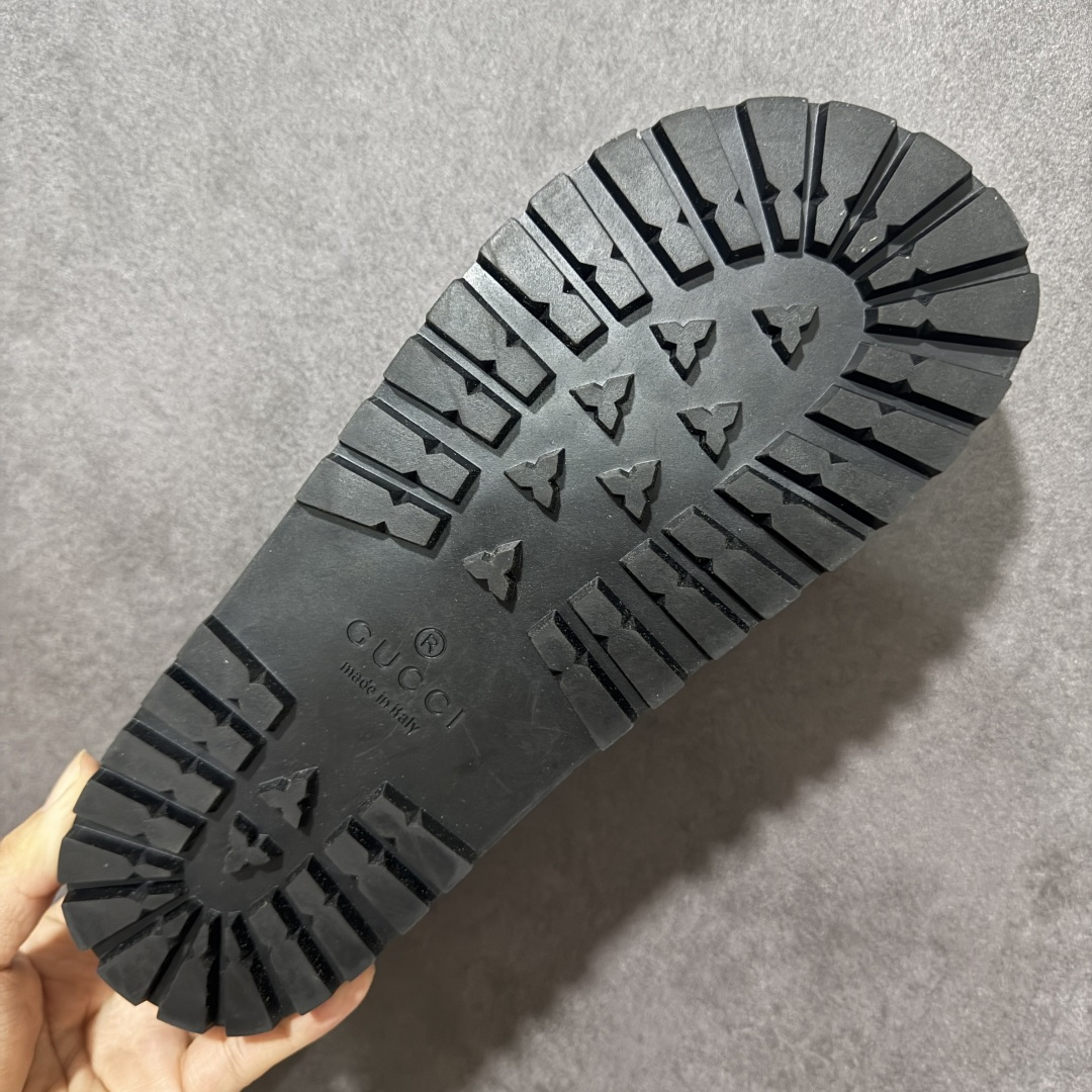 图片[9]-【公司级】GUCCI/古驰 夏季GUCCI Wmns Rubber GG Slide 提花风外穿网红时尚厚底一字拖女士百搭拖鞋 550046 类型：男鞋 尺码：39 40 41 42 43 44 45-莆田鞋