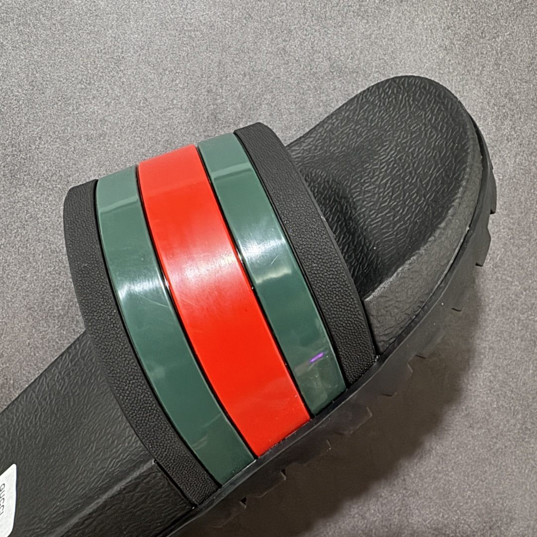 图片[8]-【公司级】GUCCI/古驰 夏季GUCCI Wmns Rubber GG Slide 提花风外穿网红时尚厚底一字拖女士百搭拖鞋 550046 类型：男鞋 尺码：39 40 41 42 43 44 45-莆田鞋