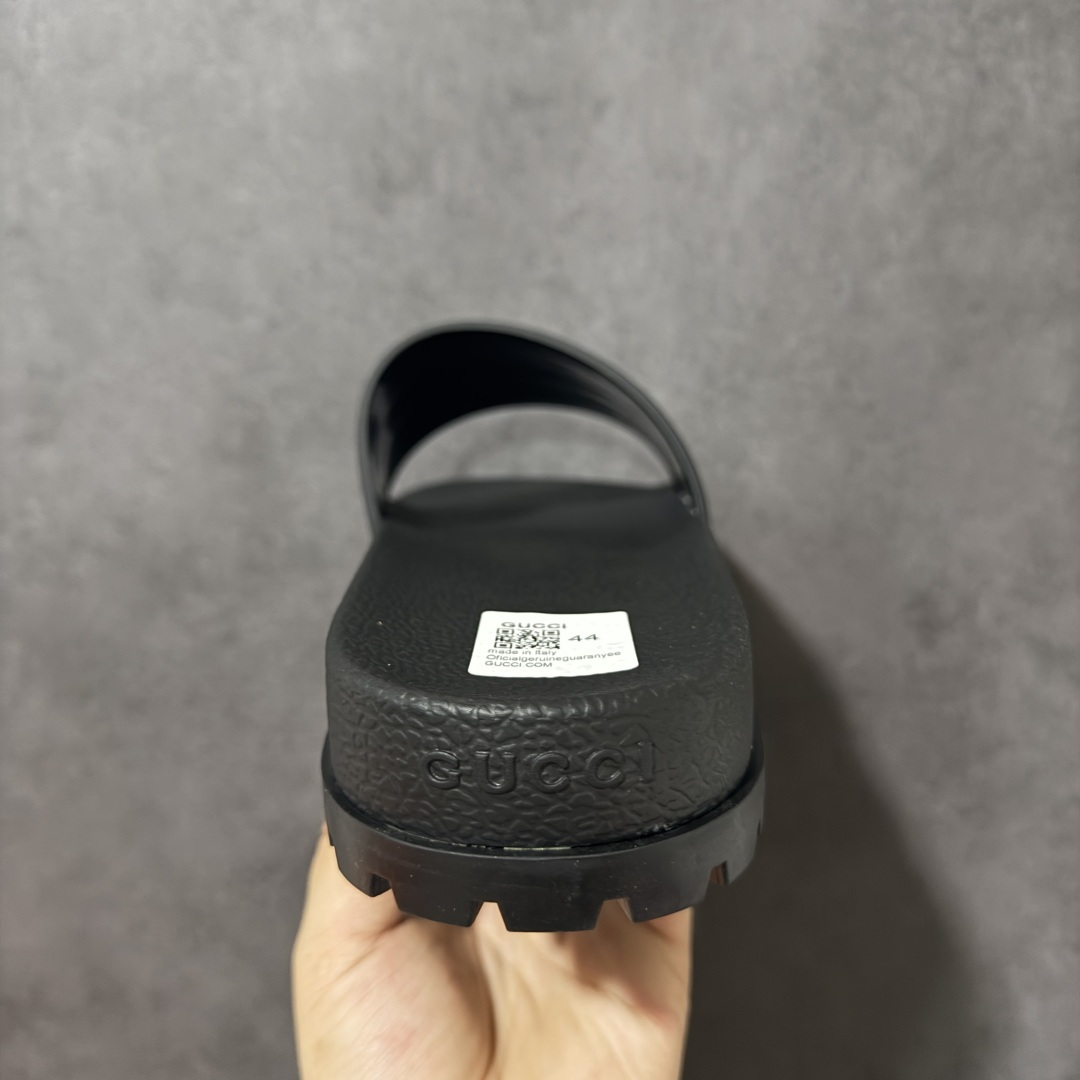 图片[4]-【公司级】GUCCI/古驰 夏季GUCCI Wmns Rubber GG Slide 提花风外穿网红时尚厚底一字拖女士百搭拖鞋 550046 类型：男鞋 尺码：39 40 41 42 43 44 45-莆田鞋