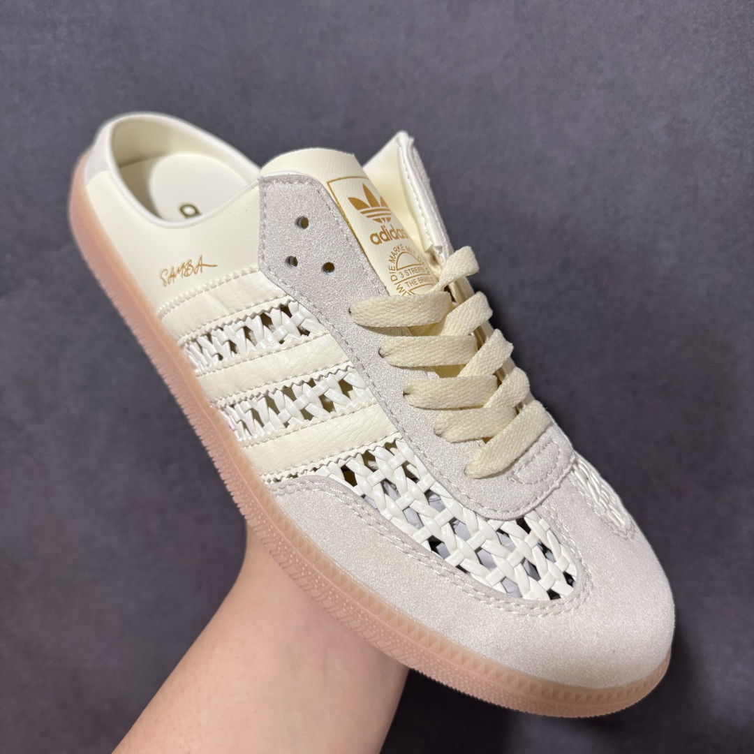 adidas originals Samba Mule 德训鞋 半拖大厂纯原品质出货 超高清洁度 细节完