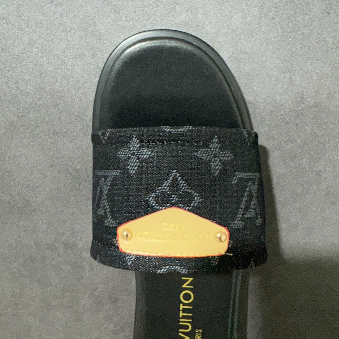 图片[5]-【广东版】LV 26S 平底 一字拖鞋1.5cm 女款 尺码：35-40-莆田鞋