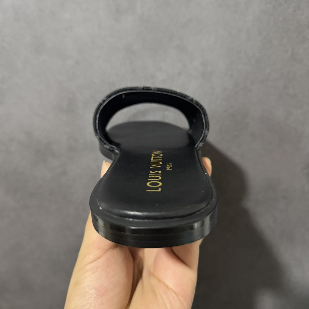 图片[4]-【广东版】LV 26S 平底 一字拖鞋1.5cm 女款 尺码：35-40-莆田鞋