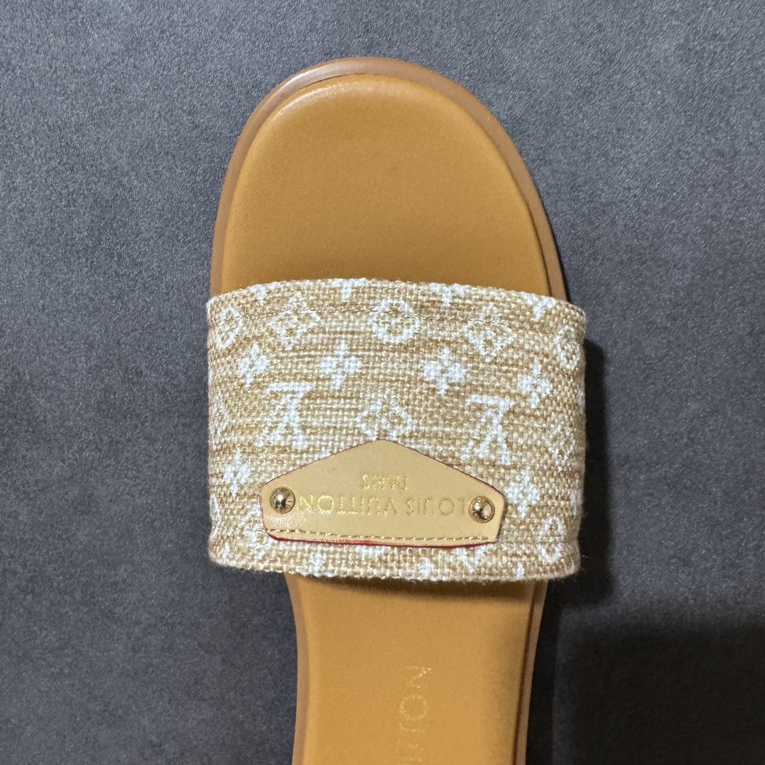 图片[5]-【广东版】LV 26S 平底 一字拖鞋1.5cm 女款 尺码：35-40-选品中心