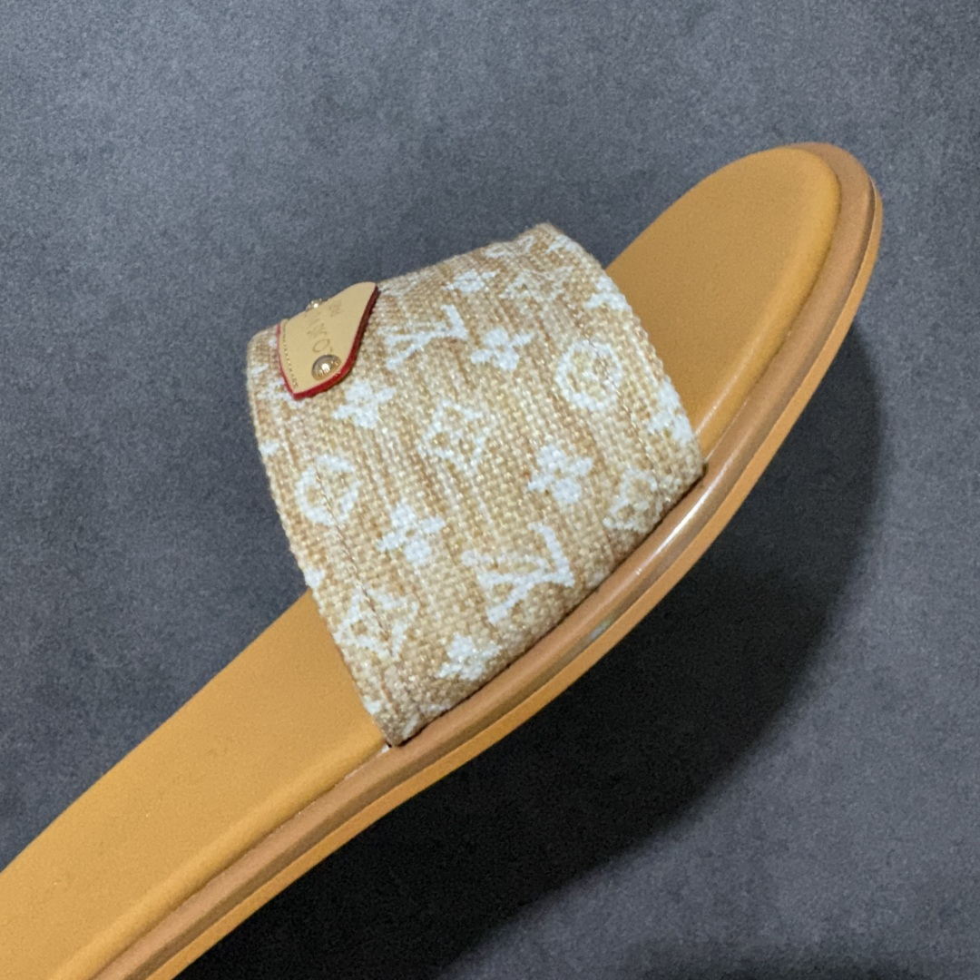 图片[8]-【广东版】LV 26S 平底 一字拖鞋1.5cm 女款 尺码：35-40-选品中心