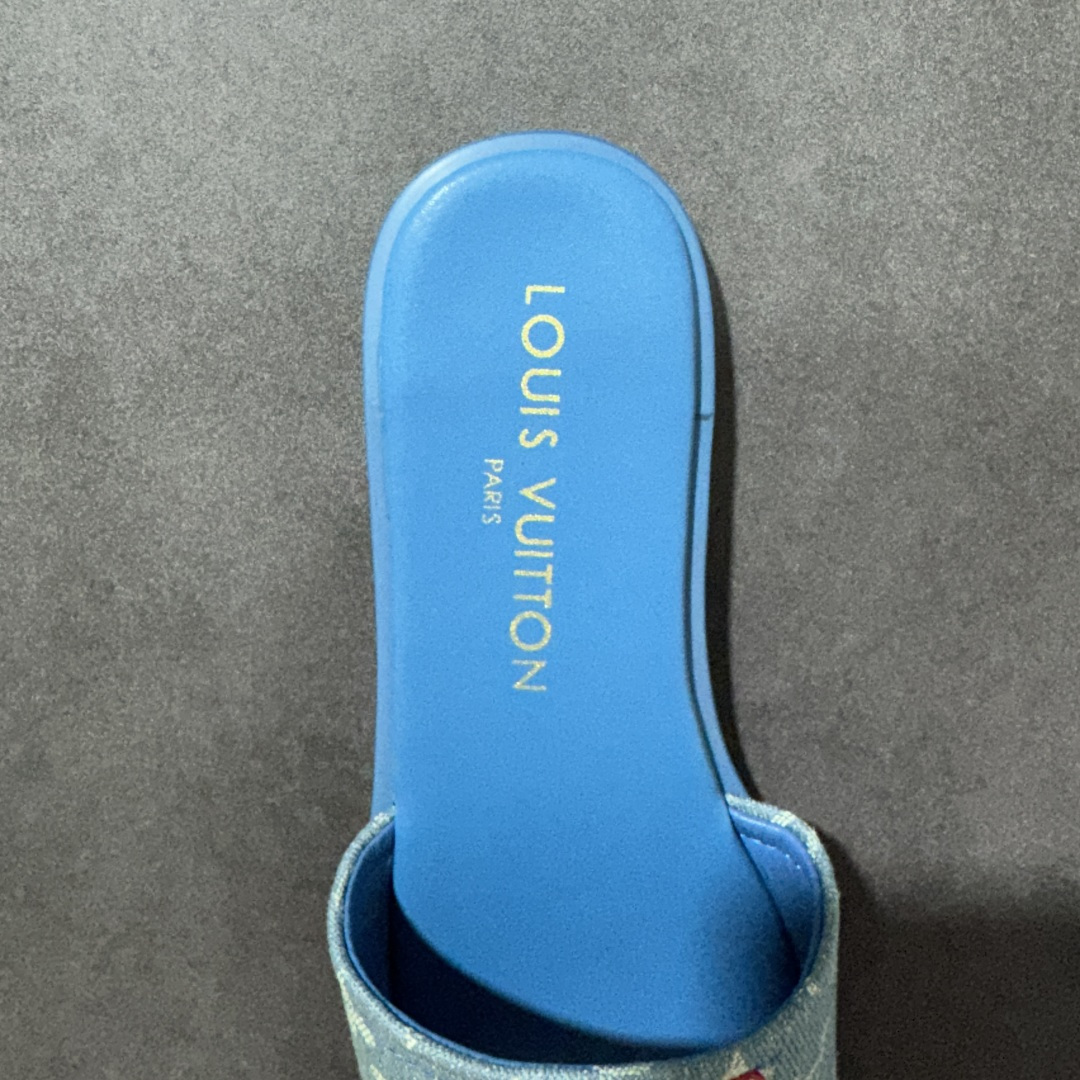 图片[6]-【广东版】LV 26S 平底 一字拖鞋1.5cm 女款 尺码：35-40-莆田鞋
